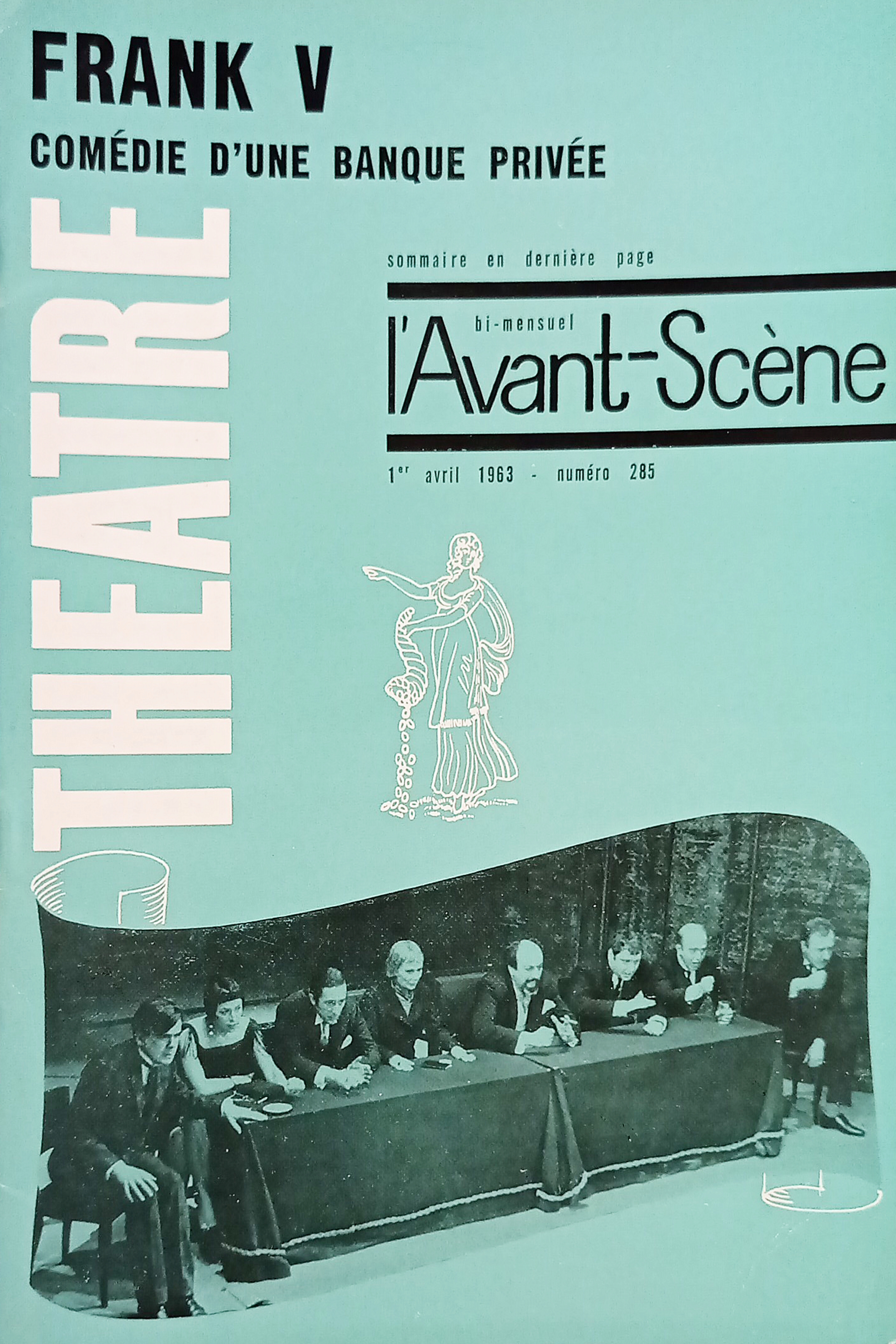 Revue - L'Avant-Scène Theatre n. 285 - Frank V: Comedie …