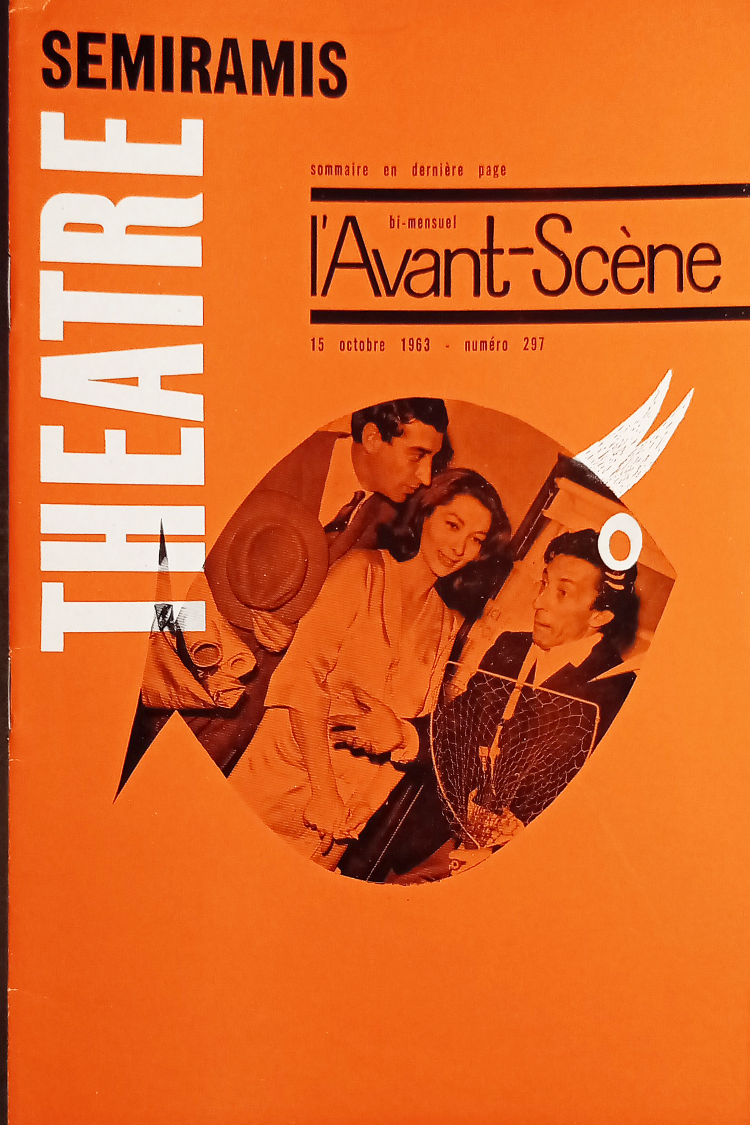 Revue - L'Avant-Scène Theatre n. 297 - Semiramis - 1963