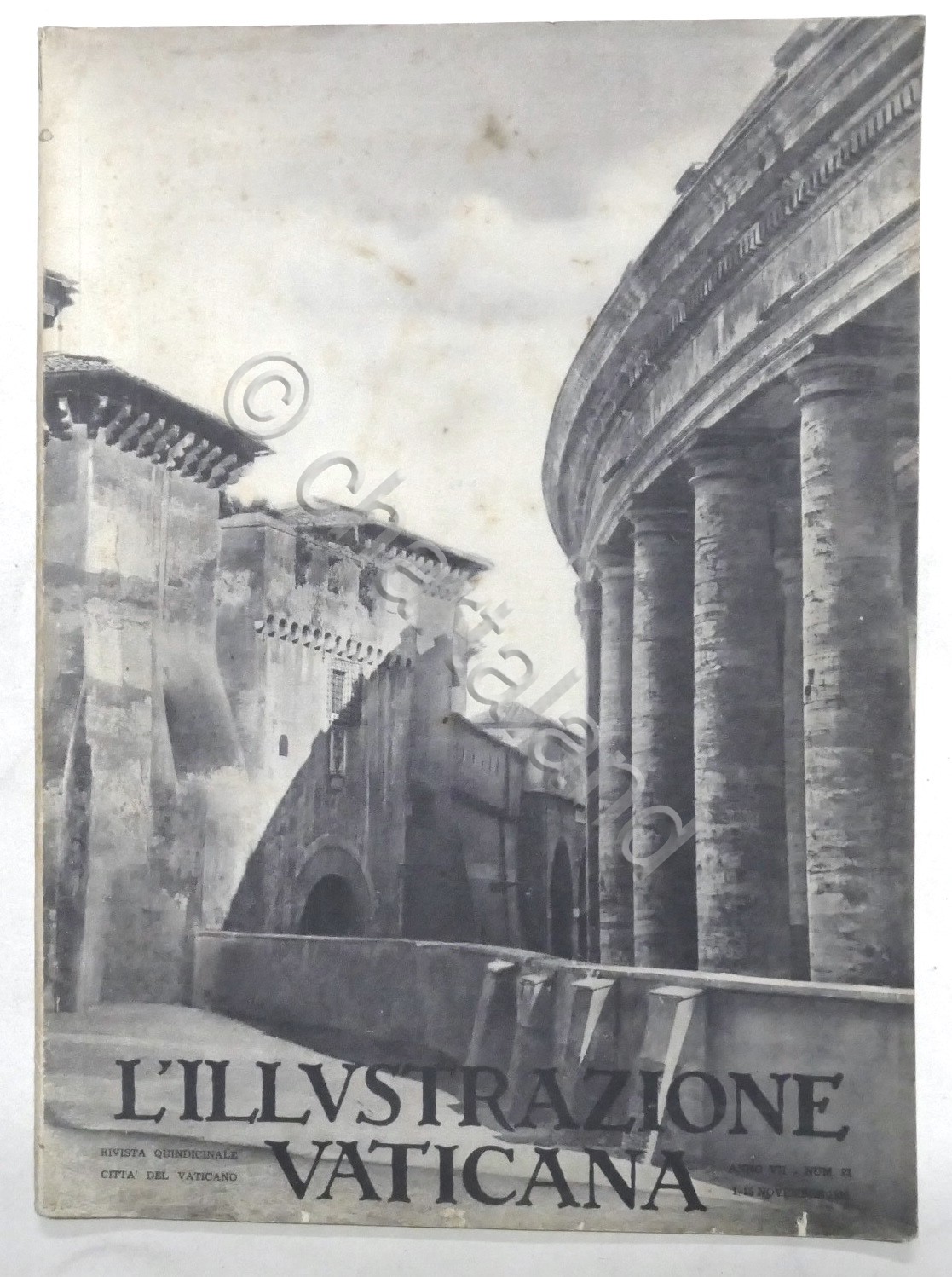 Rivista - L'Illustrazione Vaticana - Anno VII - N. 21 …