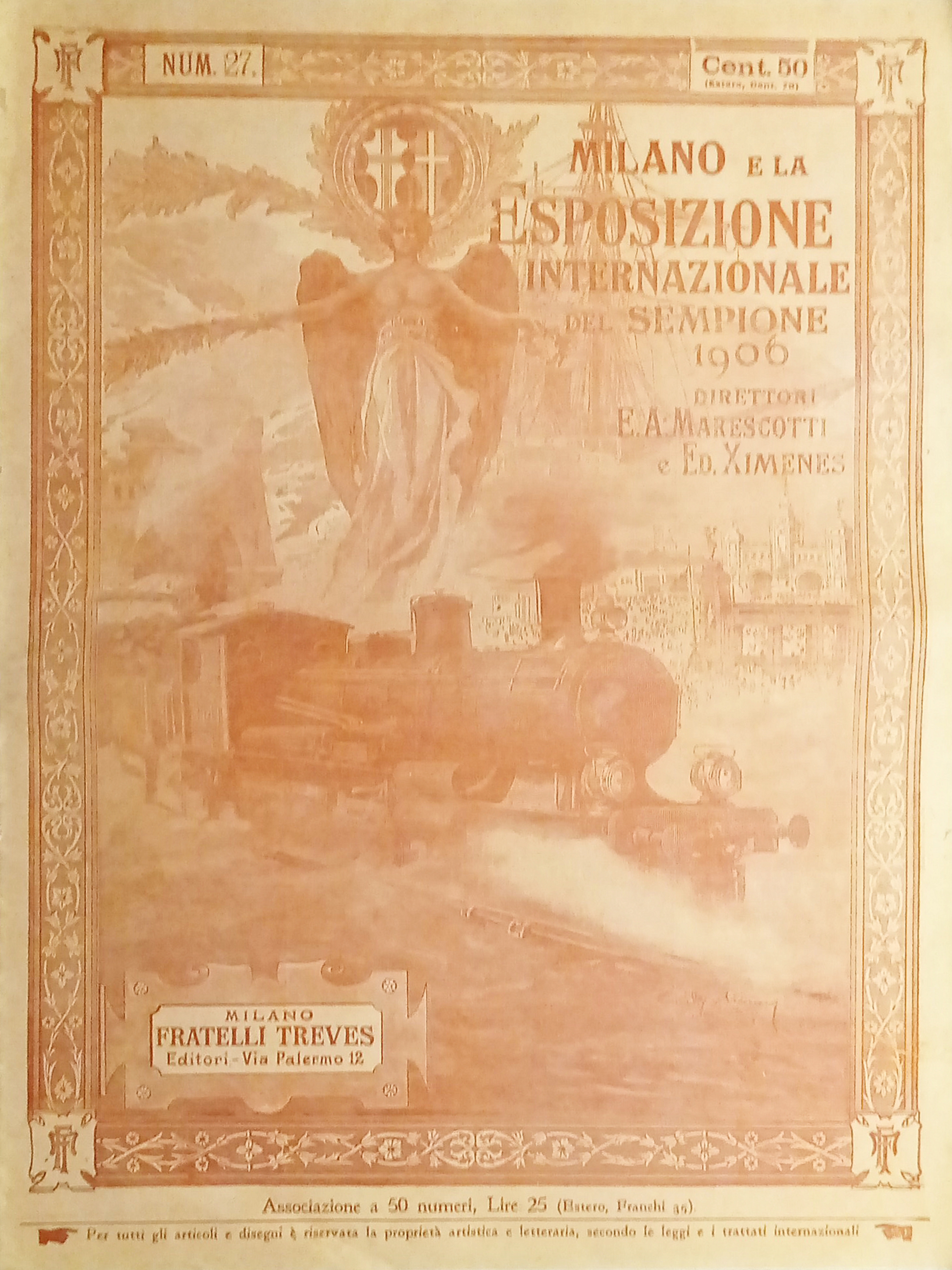 Rivista - Milano e la Esposizione Internazionale del Sempione 1906 …