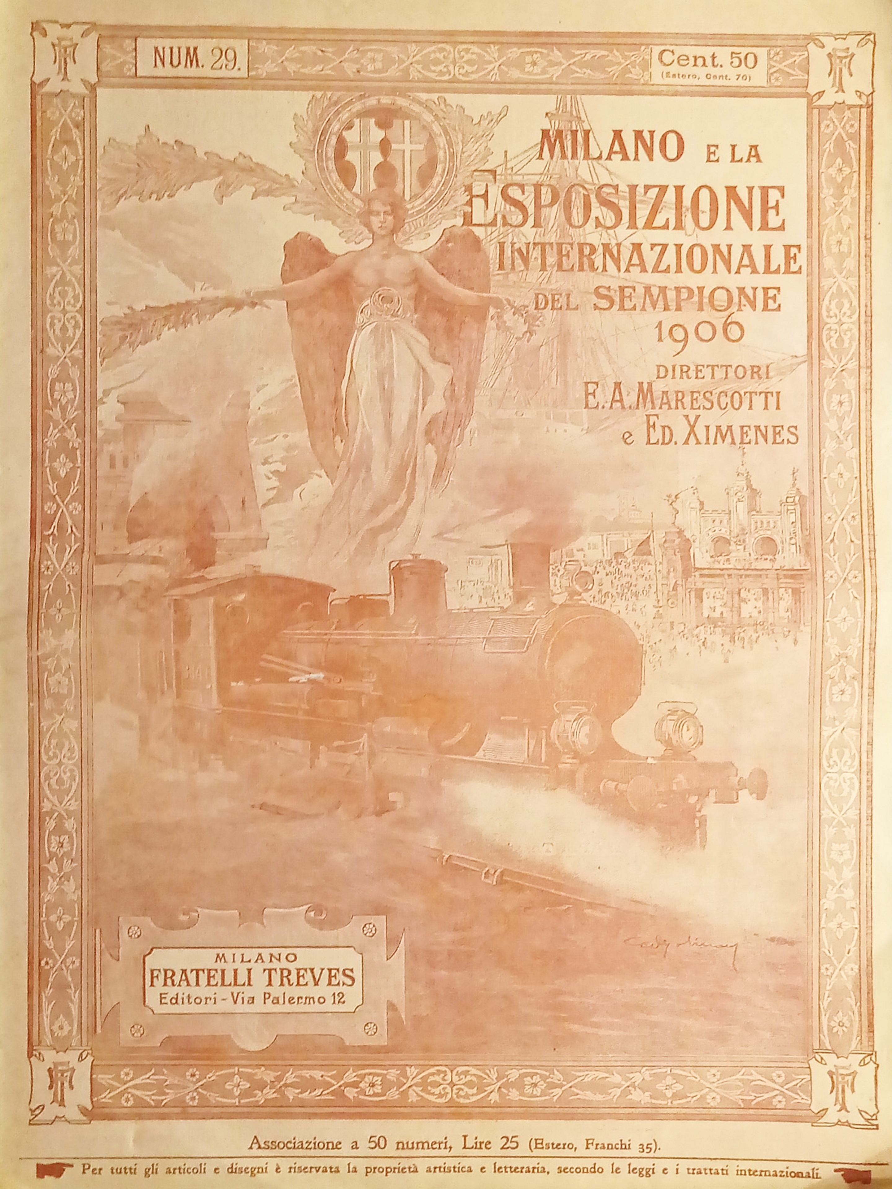 Rivista - Milano e la Esposizione Internazionale del Sempione 1906 …