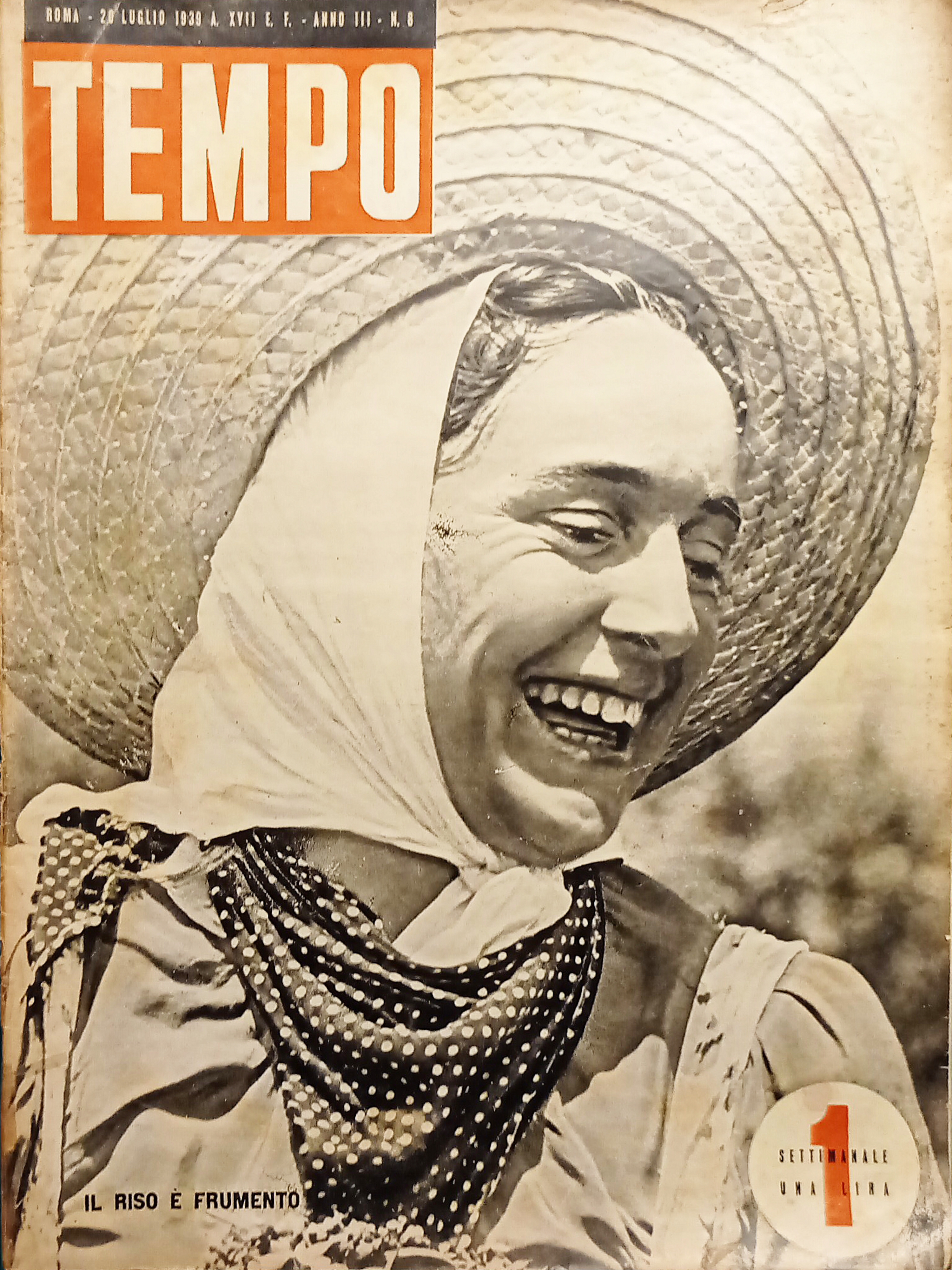 Rivista - Tempo N. 8 - Il riso è frumento …