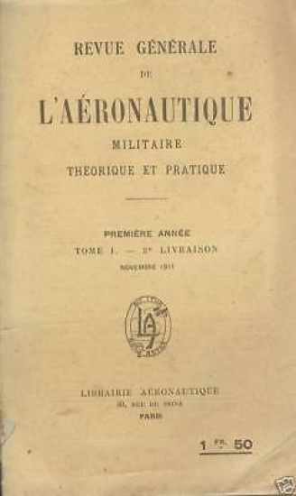 Rivista Aeronautica Militare 1911, Aéronautique RARA