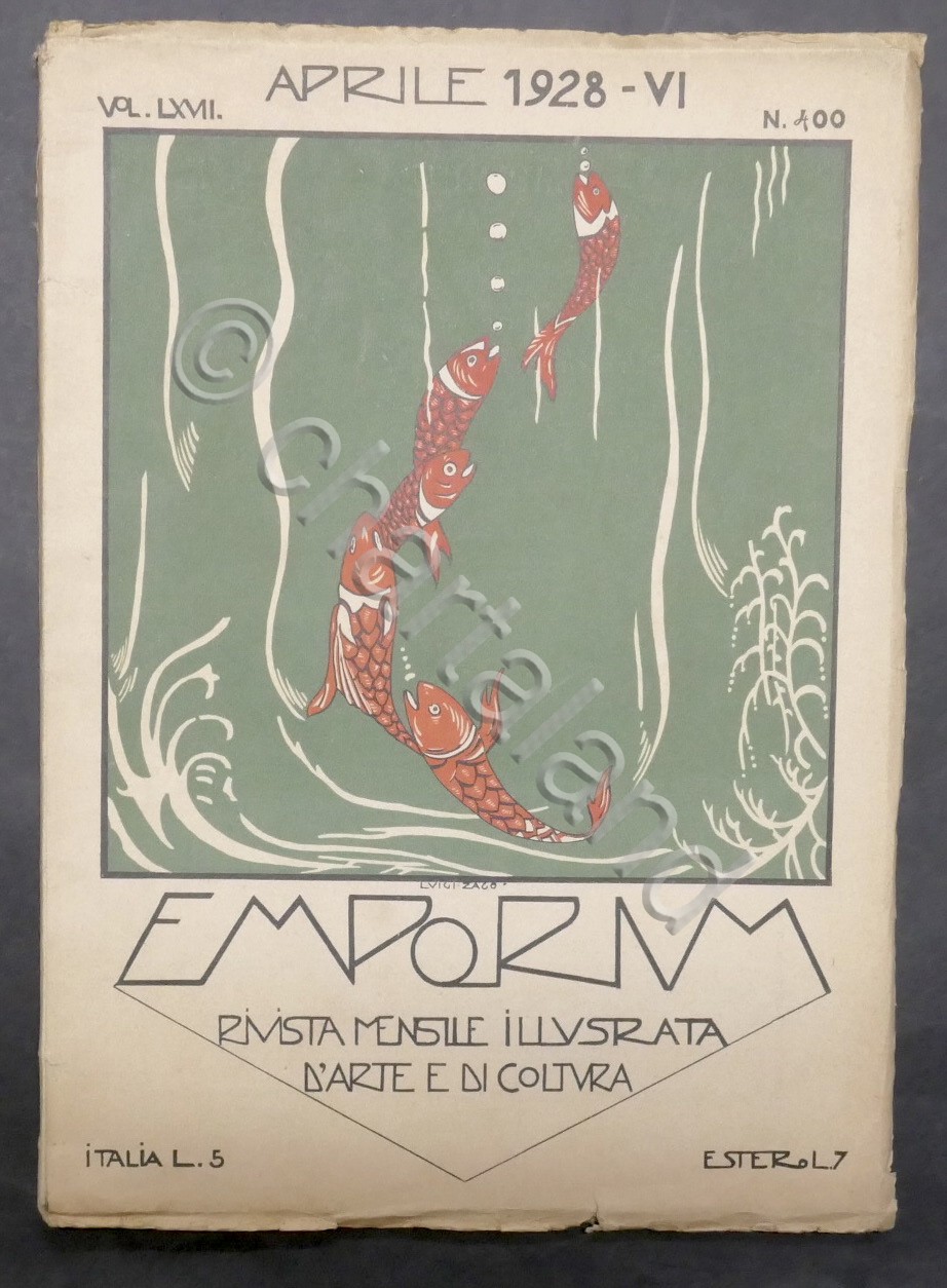 Rivista arte e cultura Emporium N. 400 - Aprile 1928 …
