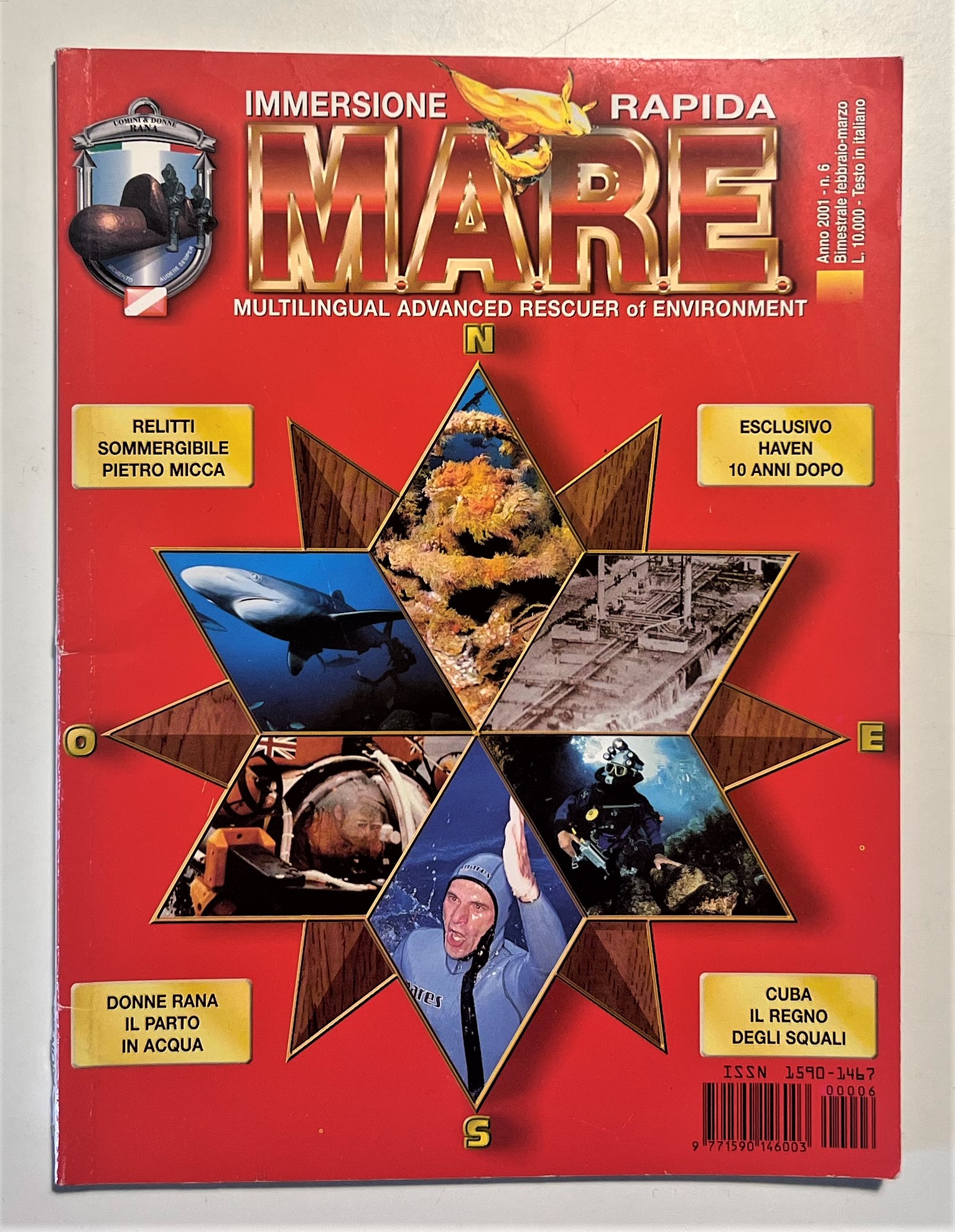 Rivista Bimestrale - Immersione Rapida Mare N. 6 Febbraio - …