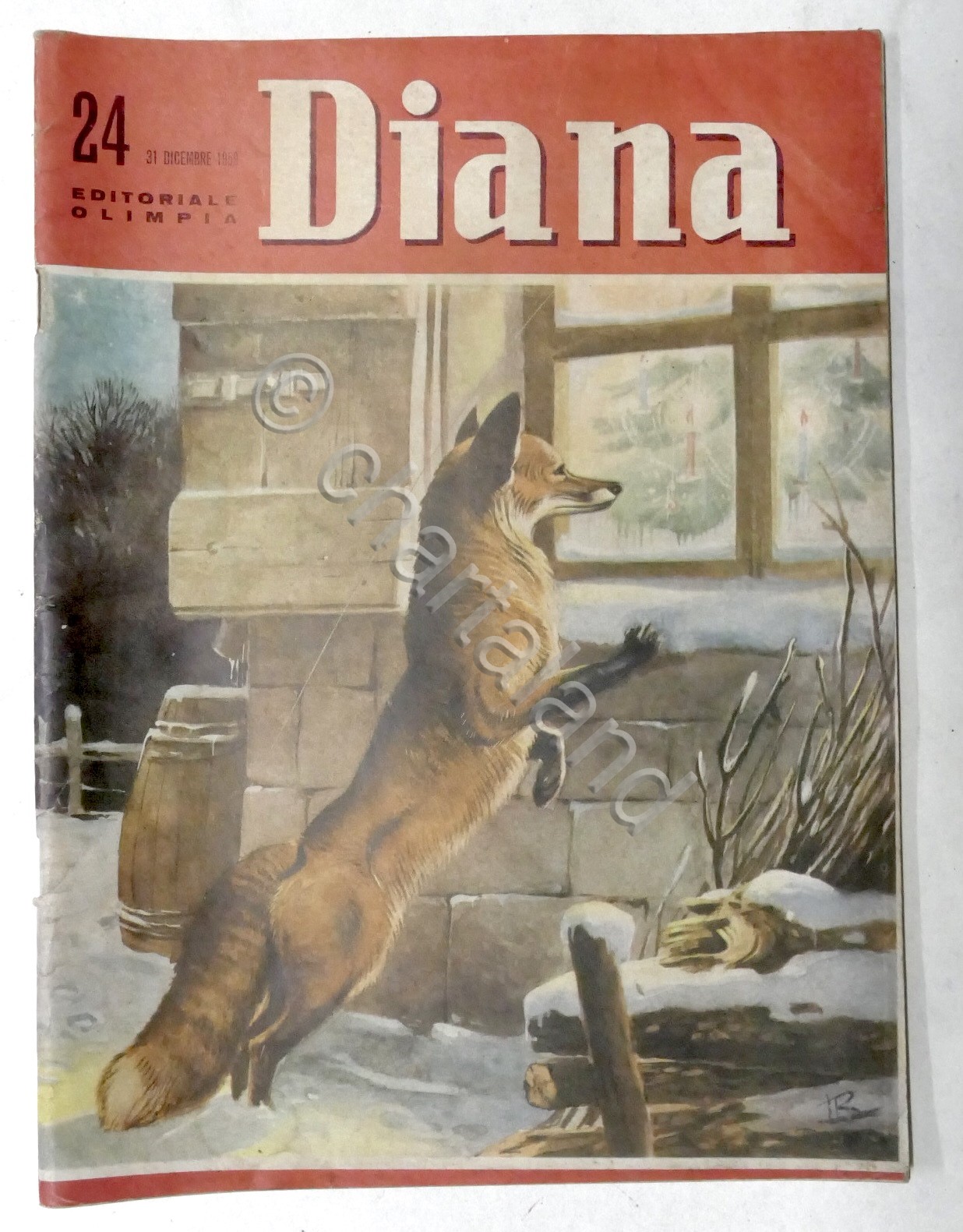 Rivista Caccia - Diana - N. 24 - Dicembre 1959
