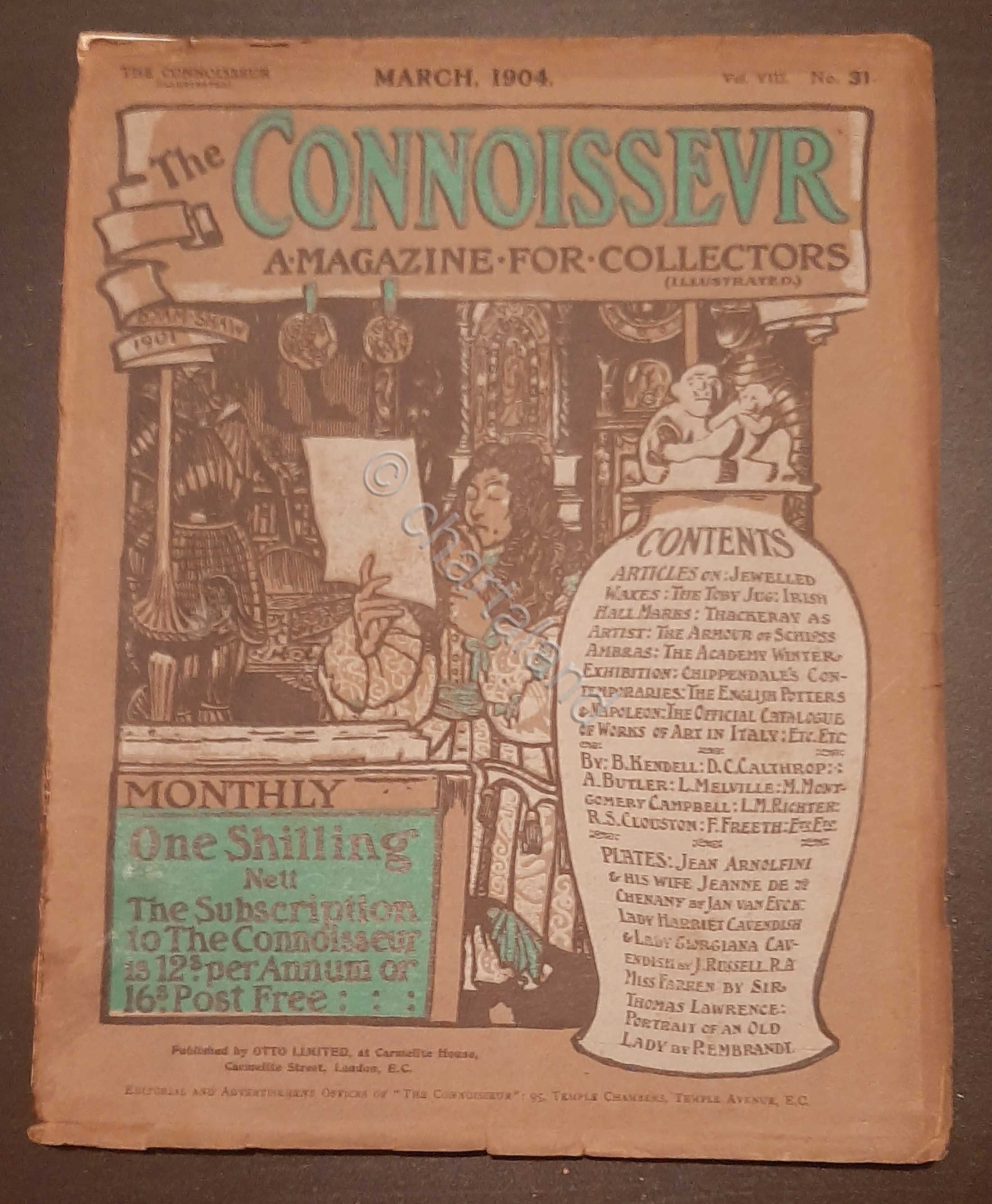 Rivista Collezionismo The Connoisseur - Magazine for Collectors - Marzo …
