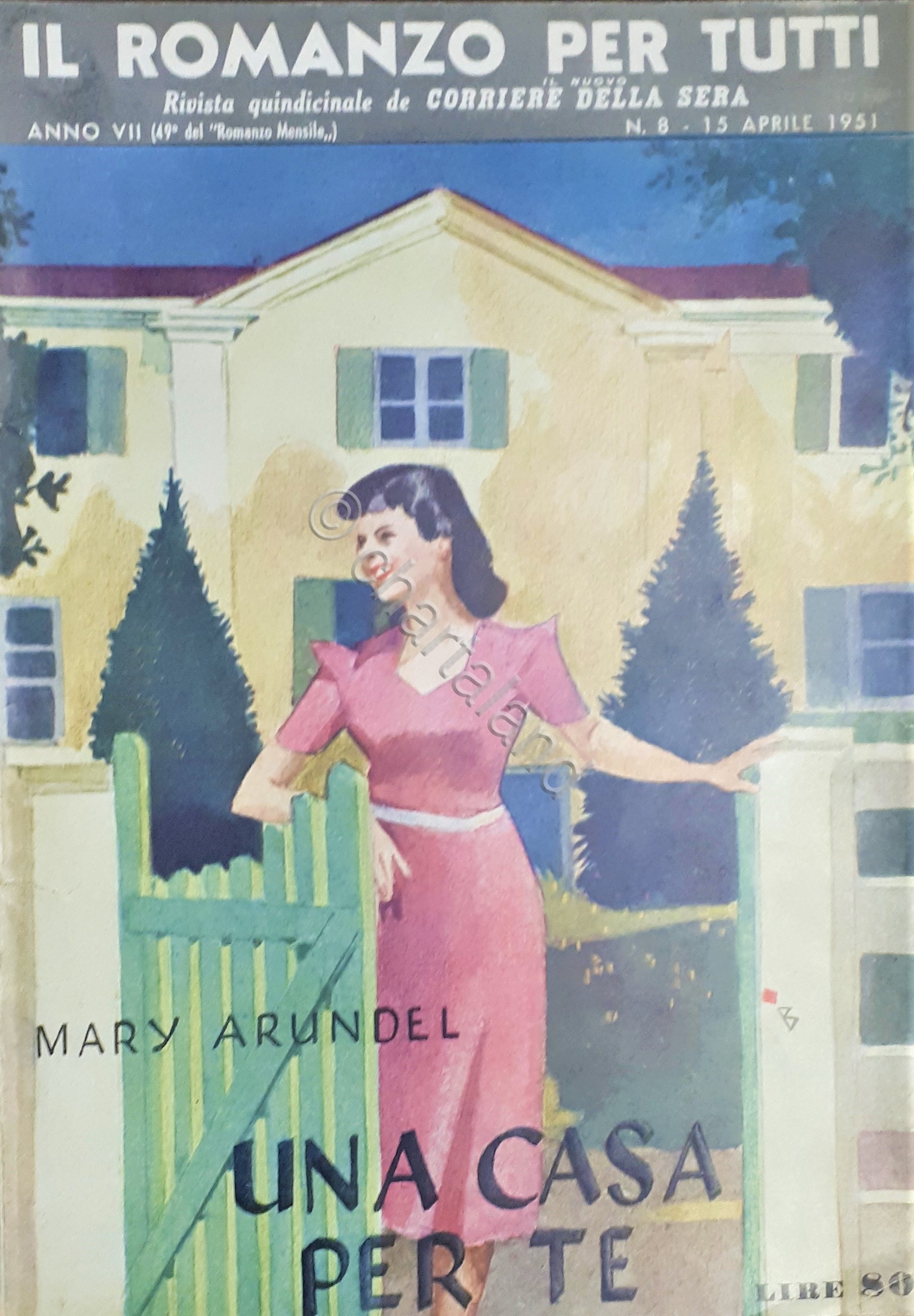 Rivista Corriere Sera - Il Romanzo per tutti N. 8 …