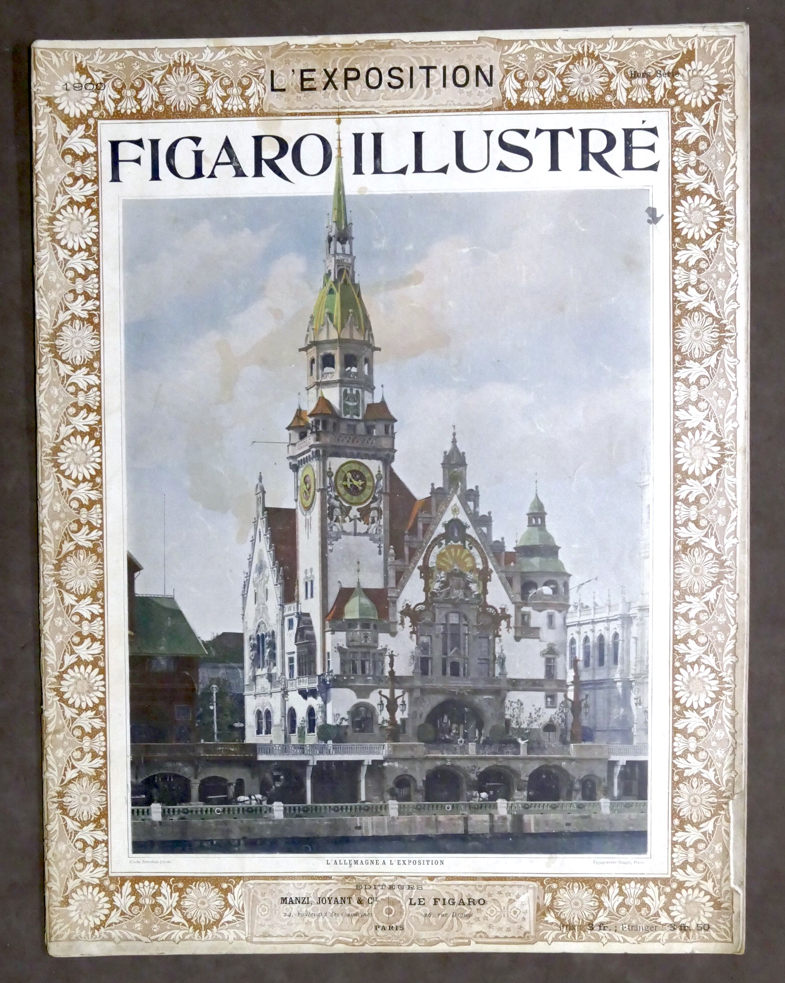 Rivista d'epoca - Figaro Illustrè - Allemagne a l'Exposition Universelle …