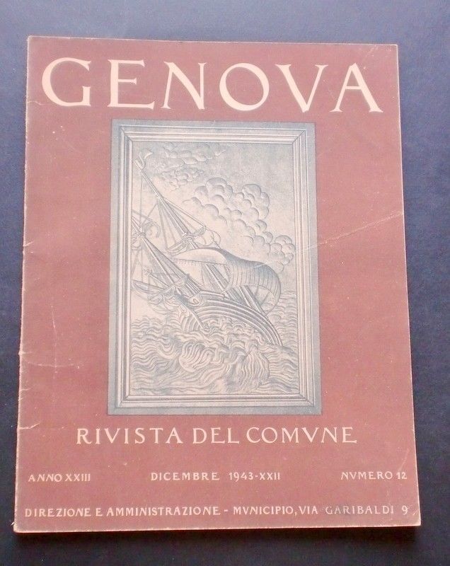 Rivista del Comune - Genova - Anno XXIII - N° …