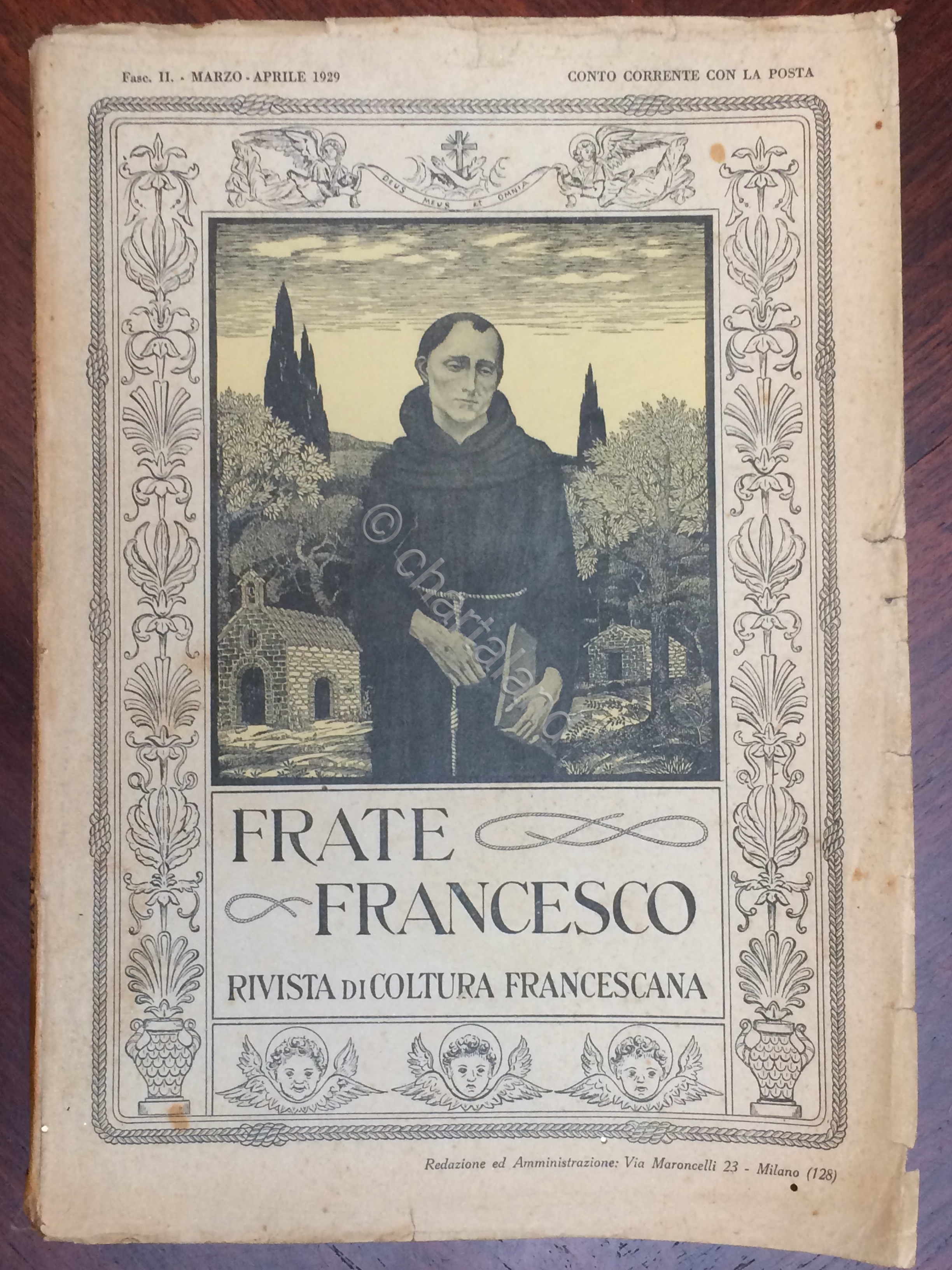 Rivista di coltura francescana - Frate Francesco - Anno II …
