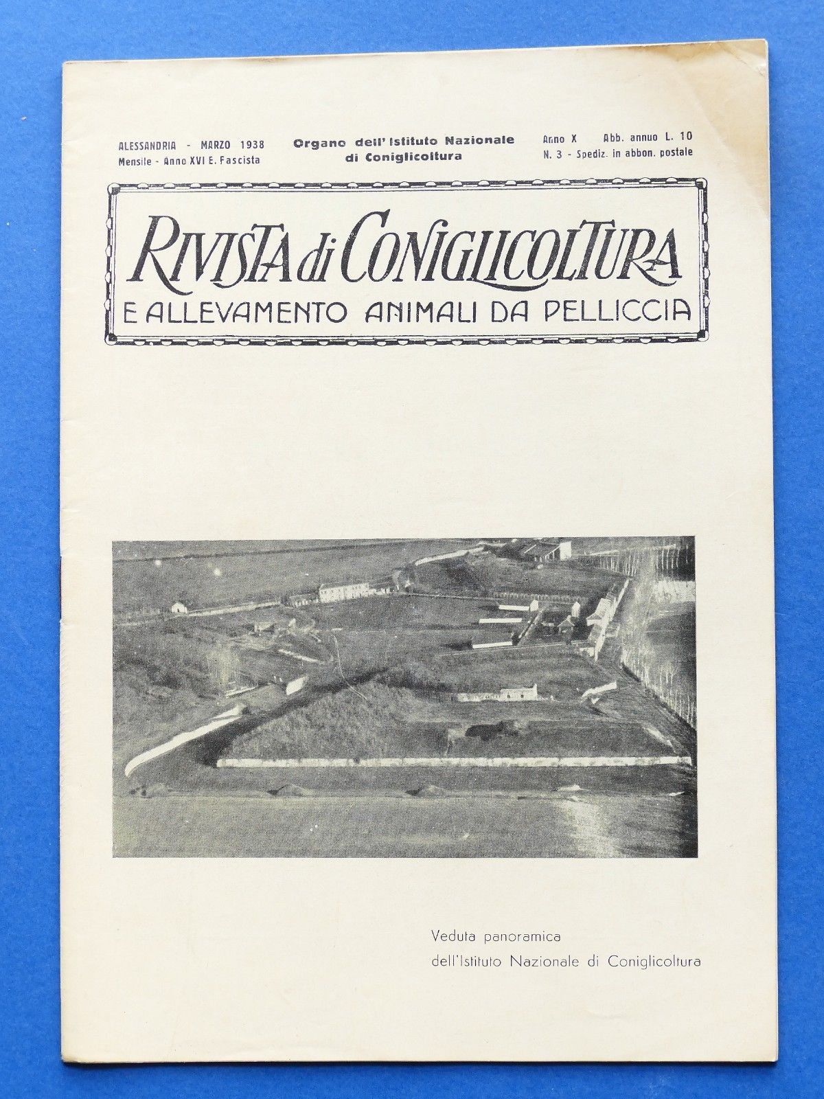 Rivista di Coniglicoltura e allevamento animali da pelliccia - N° …