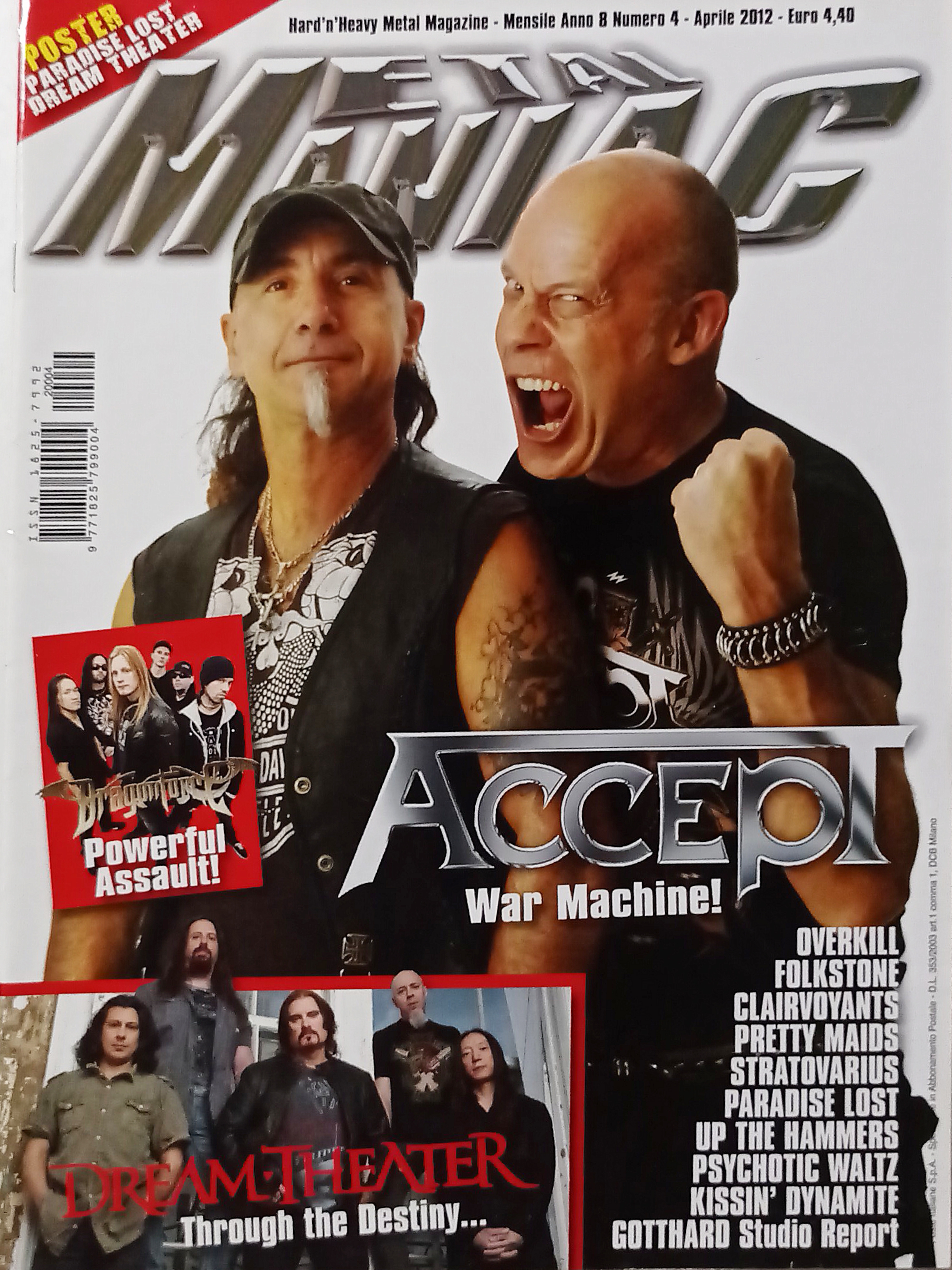 Rivista di Musica - Metal Maniac N. 4 - 2012 …