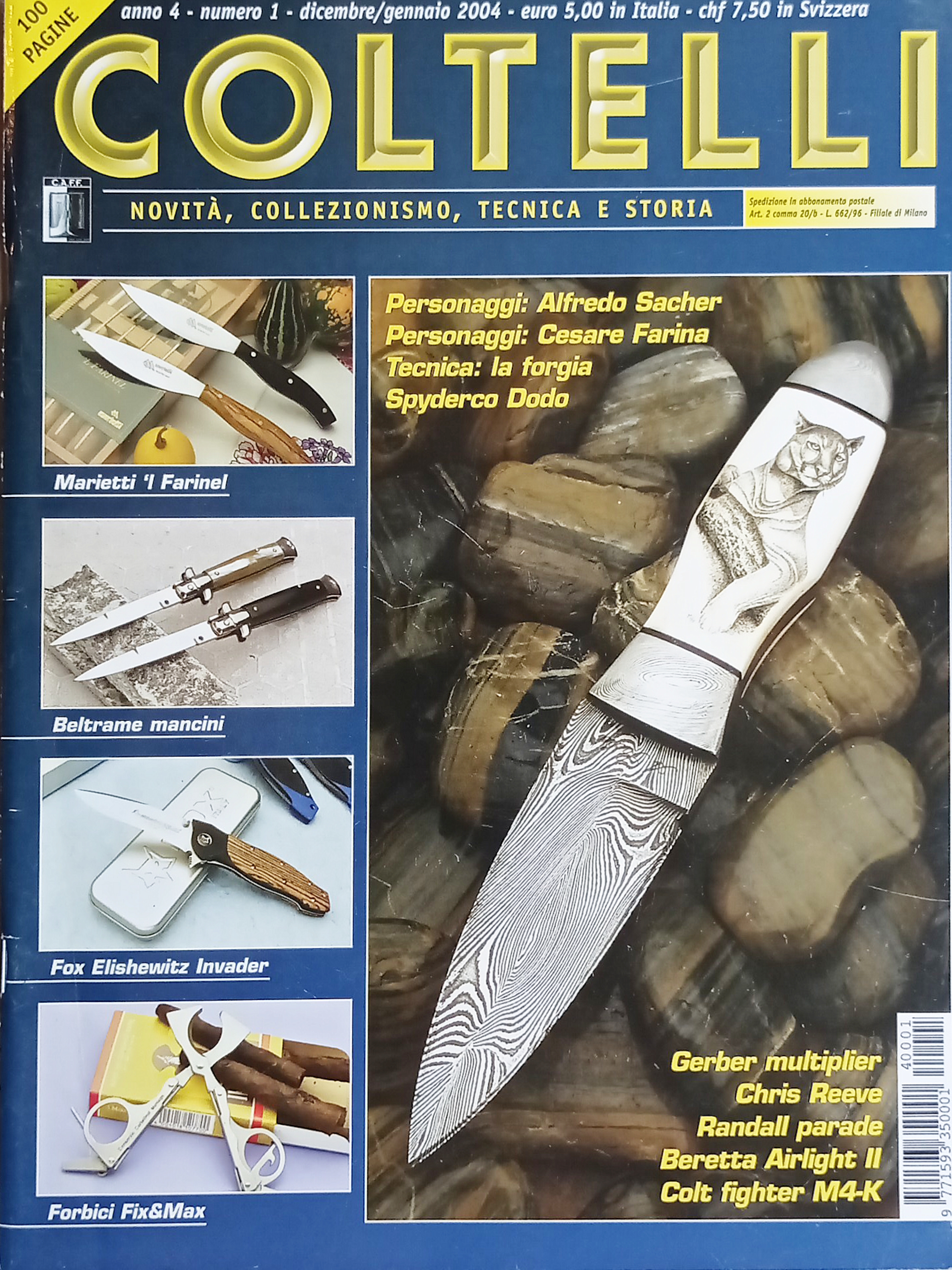 Rivista di Novità Collezionismo, Tecnica e Storia - Coltelli N. …