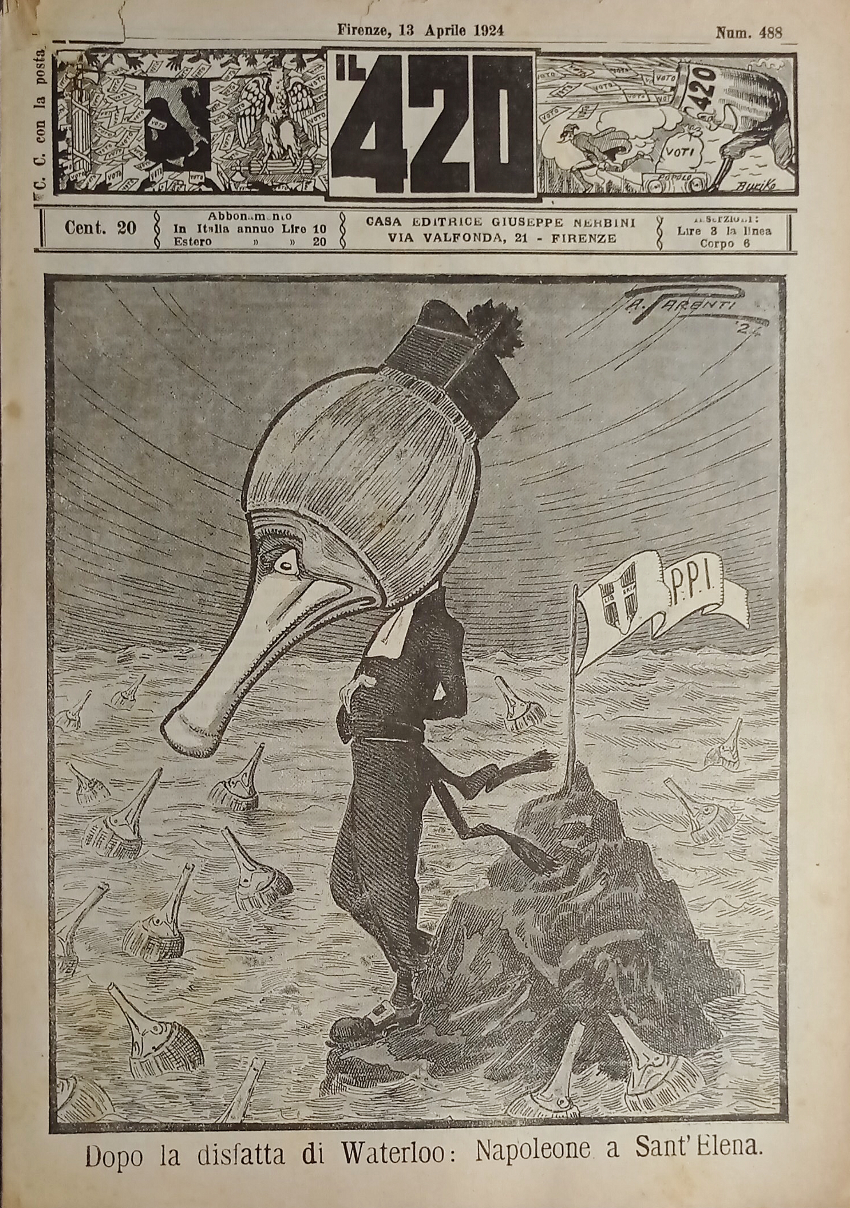 Rivista di Satirica Umoristica - IL 420 - Anno X …