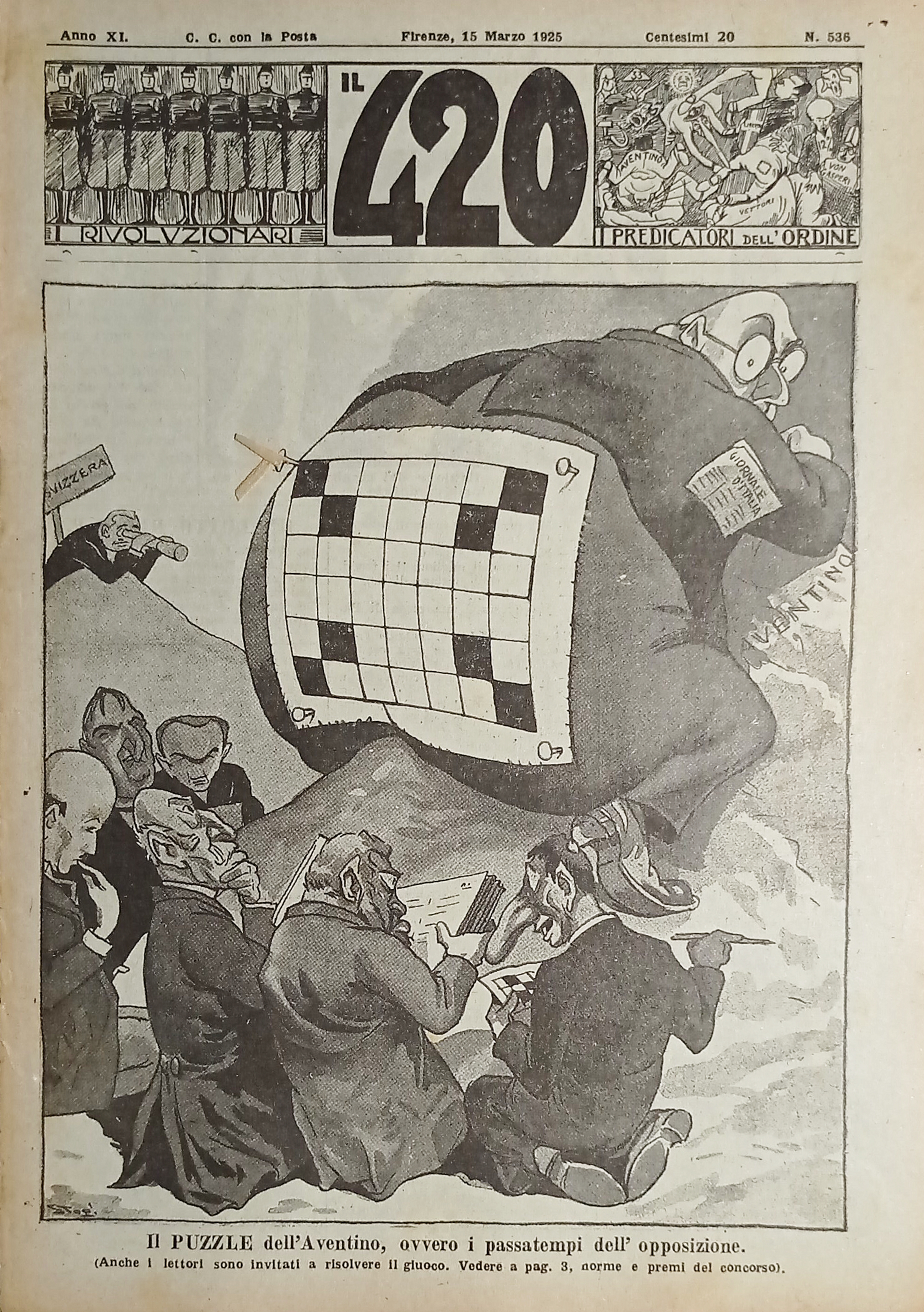 Rivista di Satirica Umoristica - IL 420 - Anno XI …