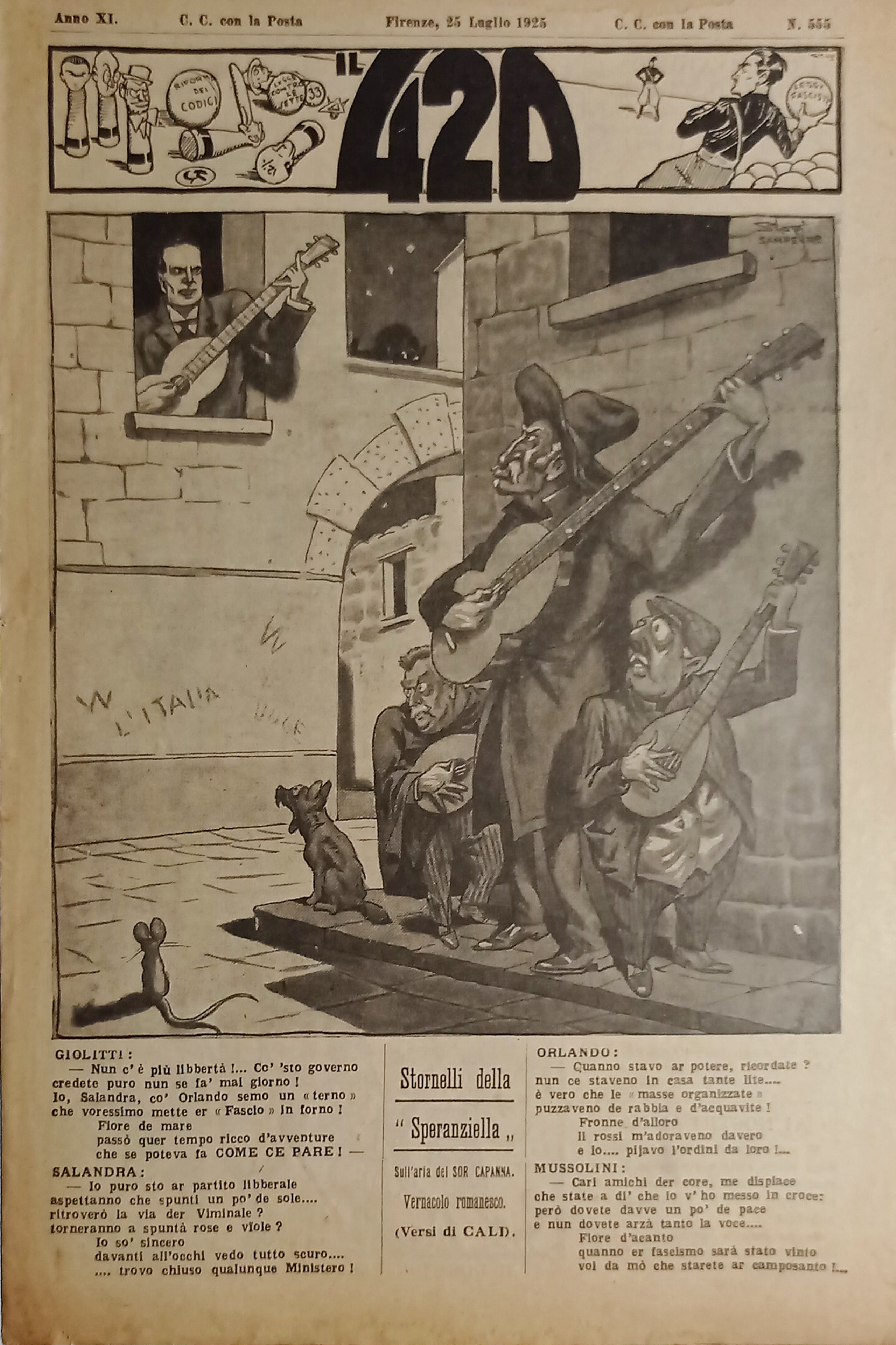 Rivista di Satirica Umoristica - IL 420 - Anno XI …