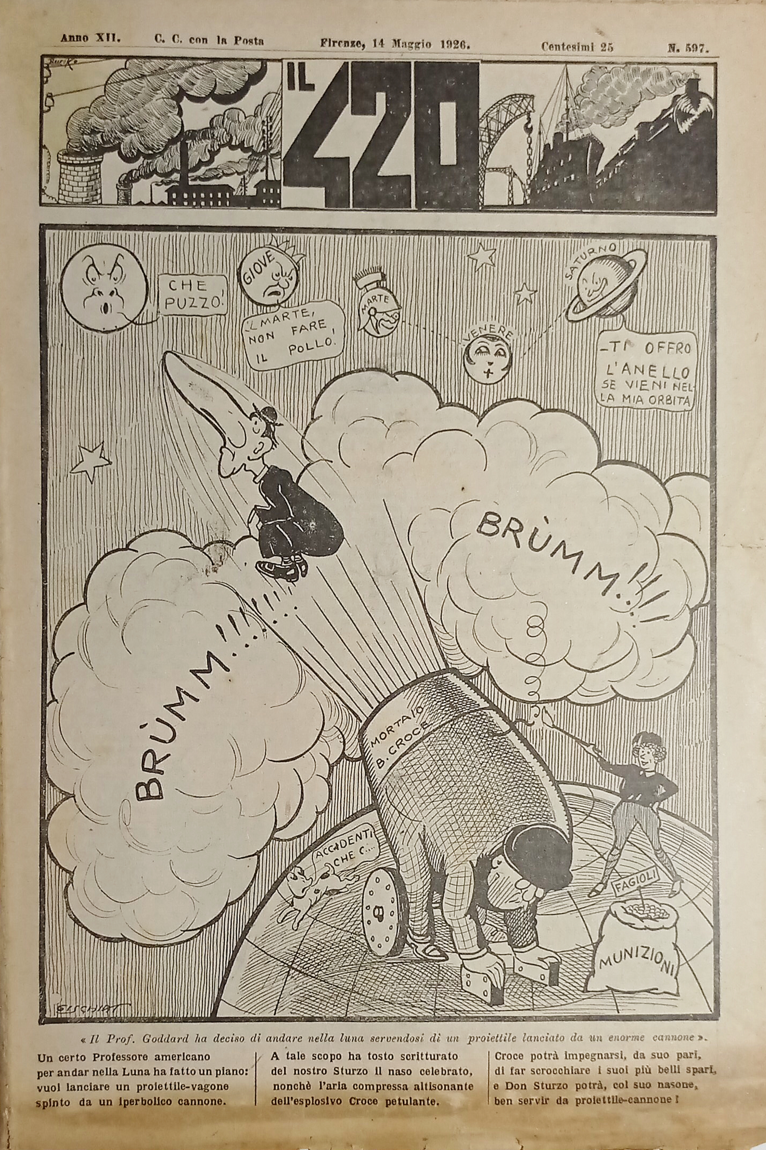 Rivista di Satirica Umoristica - IL 420 - Anno XII …