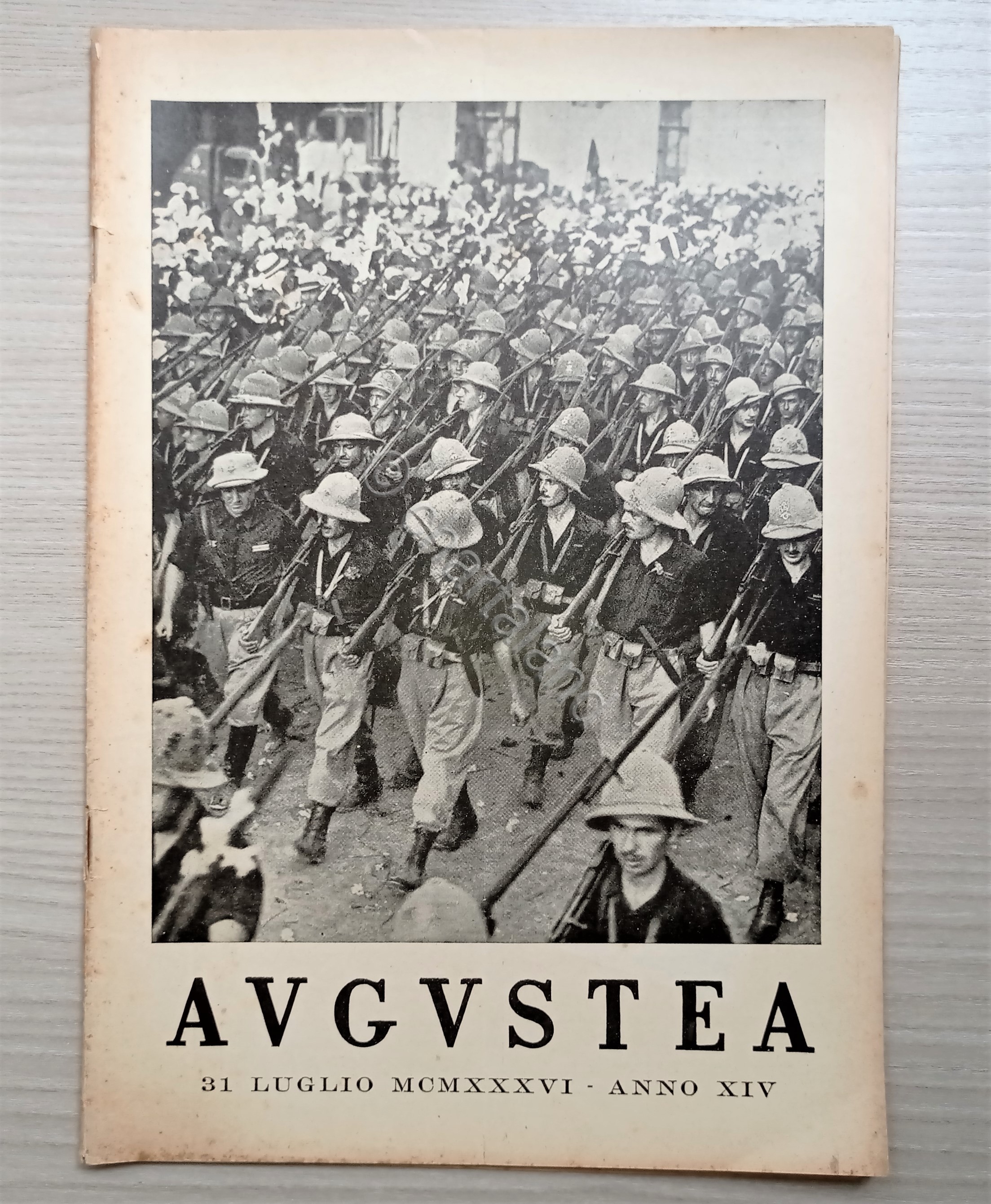 Rivista diretta da Franco Ciarlantini - Augustea N. 13/14 - …