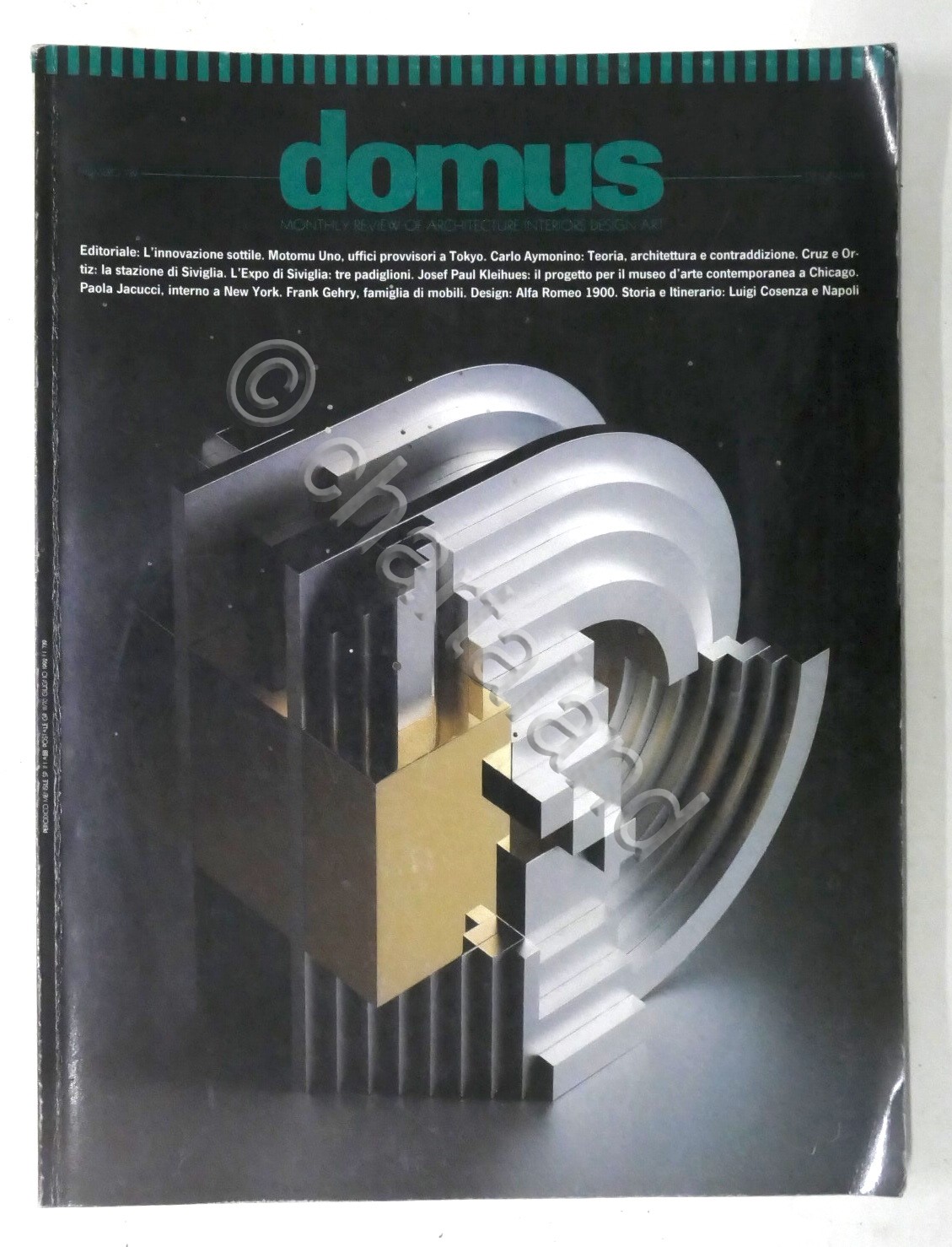 Rivista Domus - Monthly Review of Architecture, Design, Art - …