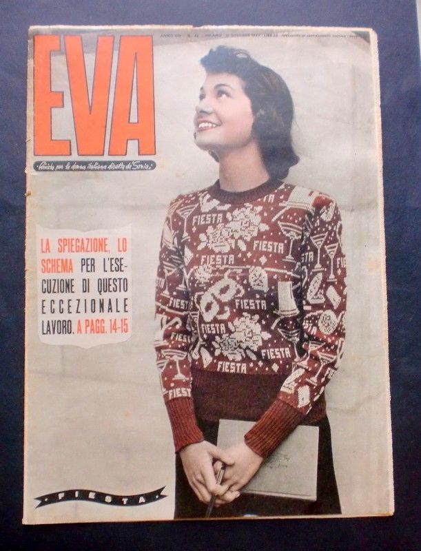 Rivista Moda Donna Italiana - Eva - Anno XIV - …