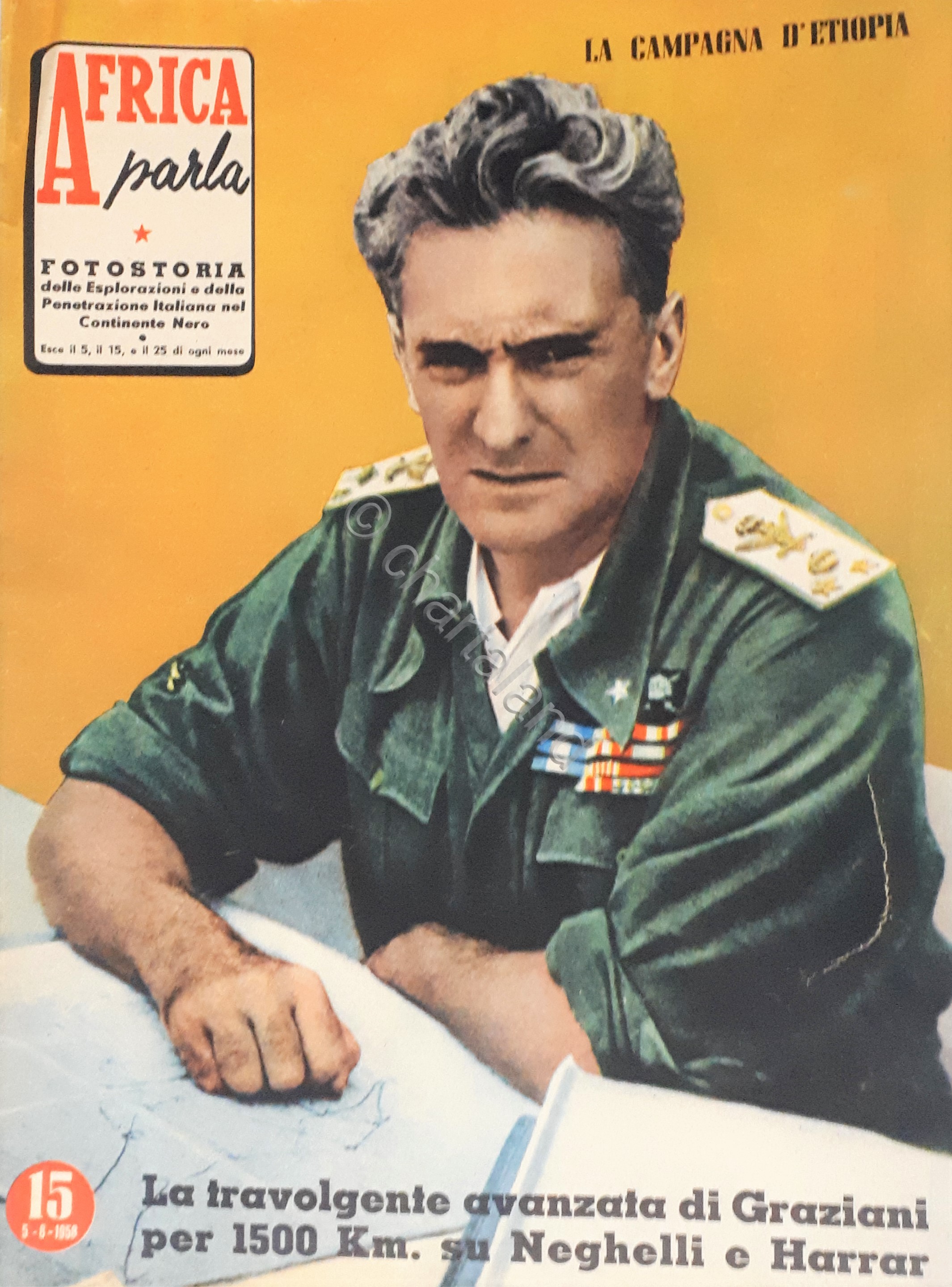 Rivista Fotostoria - Africa parla N. 15 - La Campagna …