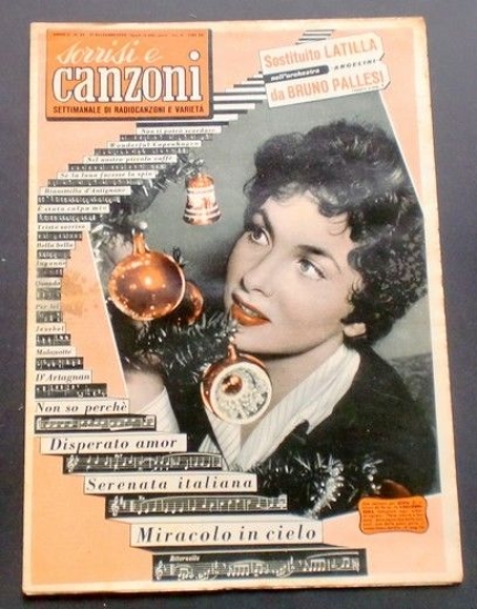 Rivista Sorrisi e Canzoni - Anno II - N° 32 …
