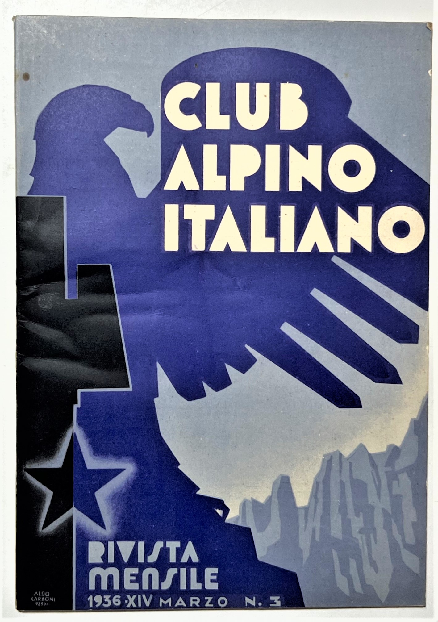 Rivista Mensile - Club Alpino Italiano N. 3 - 1936
