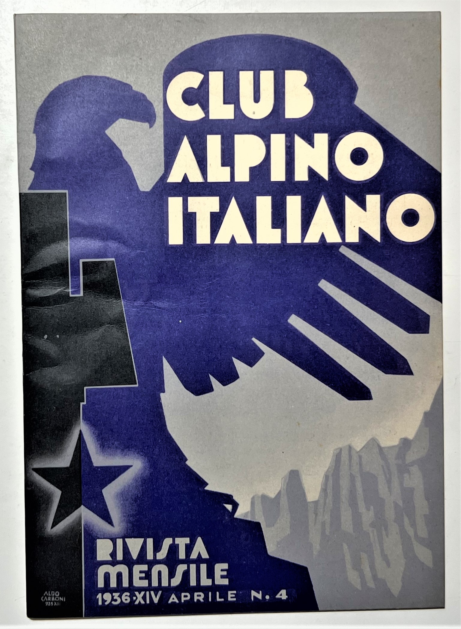 Rivista Mensile - Club Alpino Italiano N. 4 - 1936