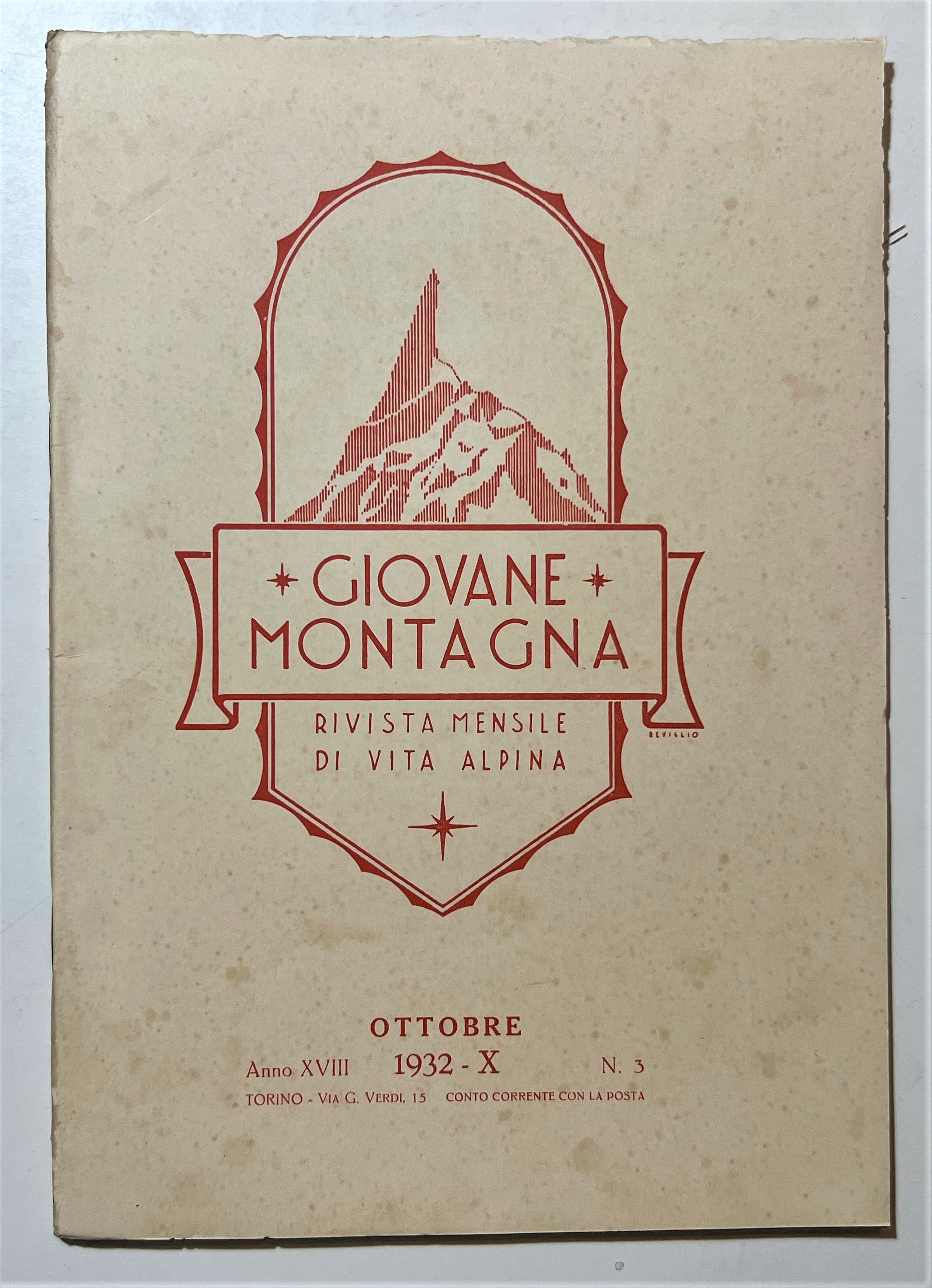 Rivista Mensile di Vita Alpina - Giovane Montagna - Anno …