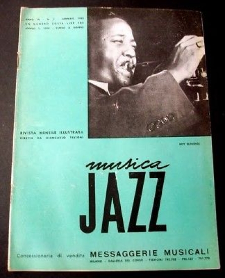 Rivista mensile Musica Jazz - n° 1 Gennaio 1953