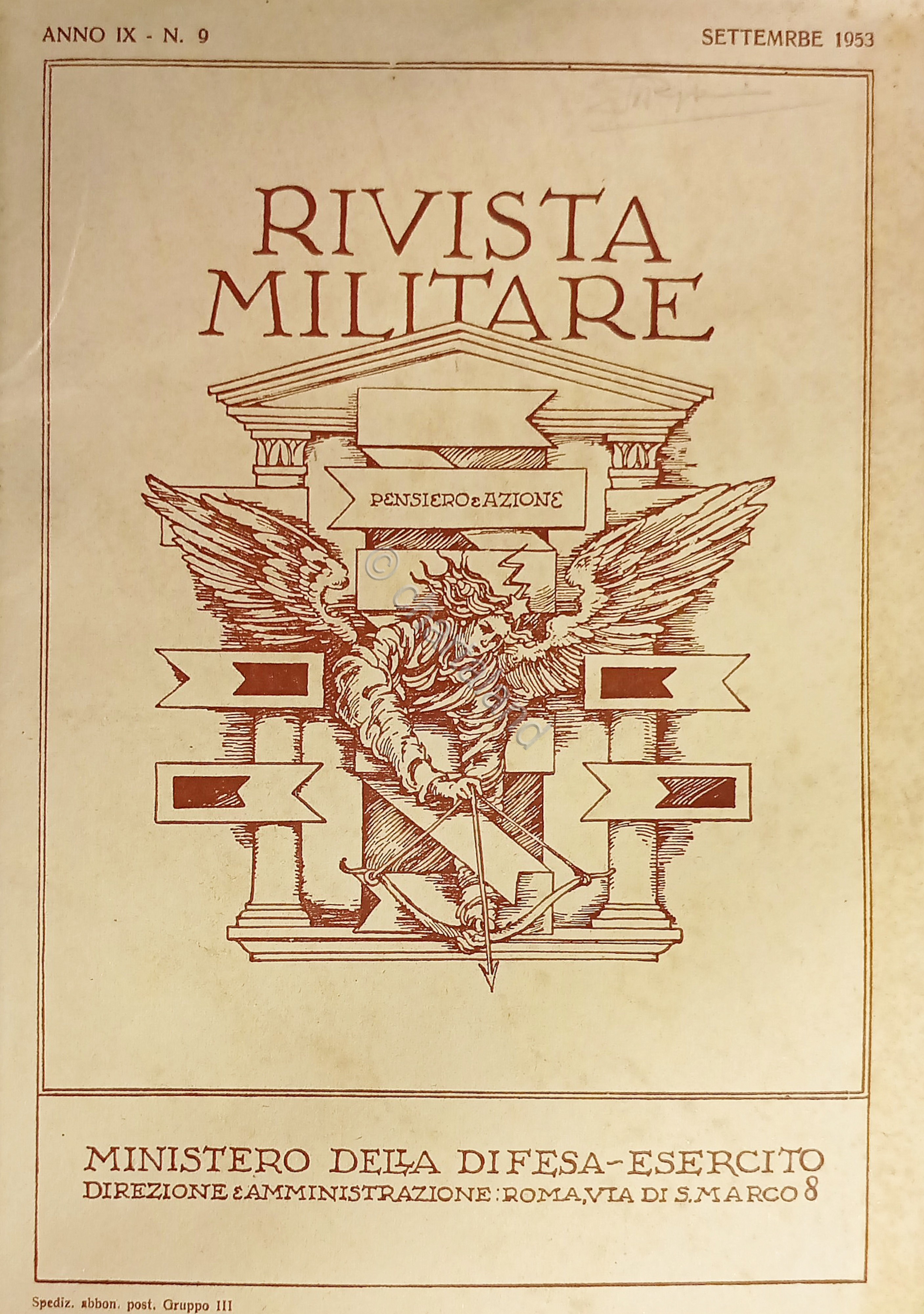 Rivista Militare - Anno IX - N. 9 - Settembre …