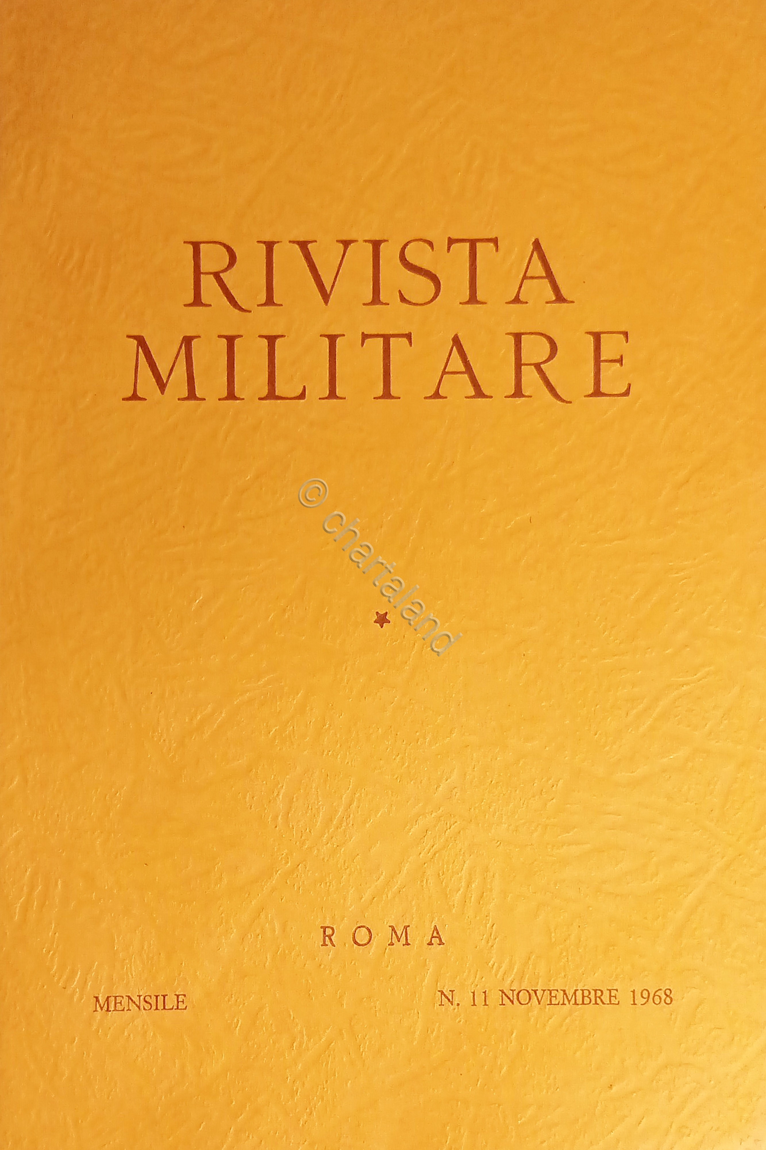 Rivista Militare - Anno XXIV - N. 11 - Novembre …