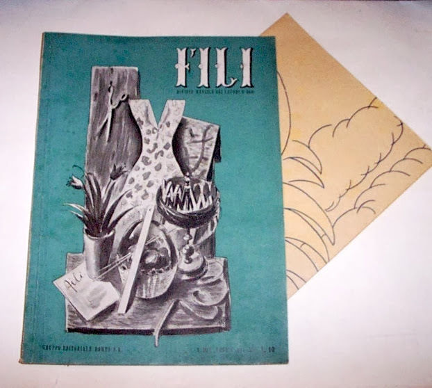 Rivista Moda Ricamo Lavori d' ago - FILI - n° …