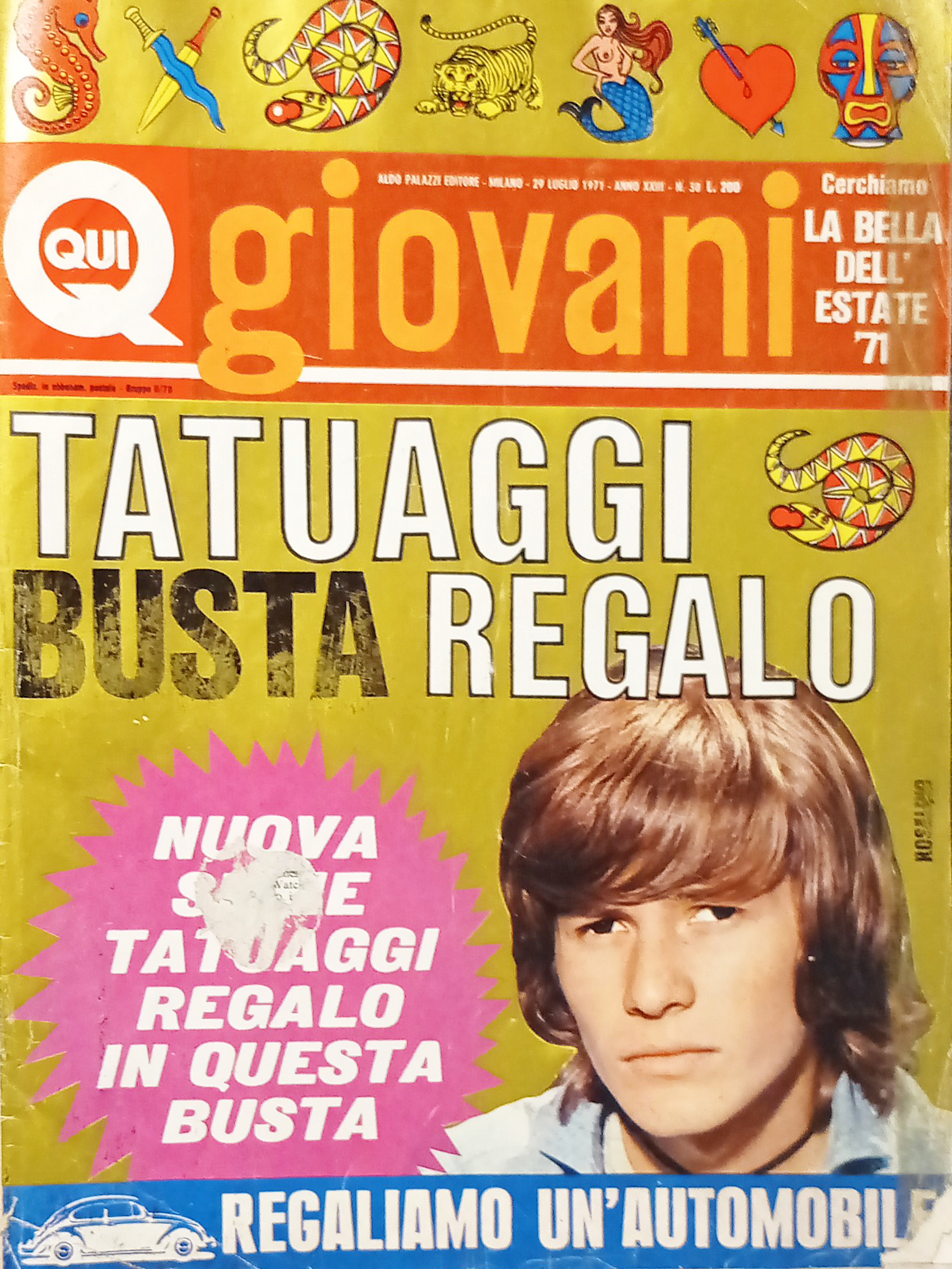 Rivista Musicale - Qui Giovani - N. 30 - 1971 …