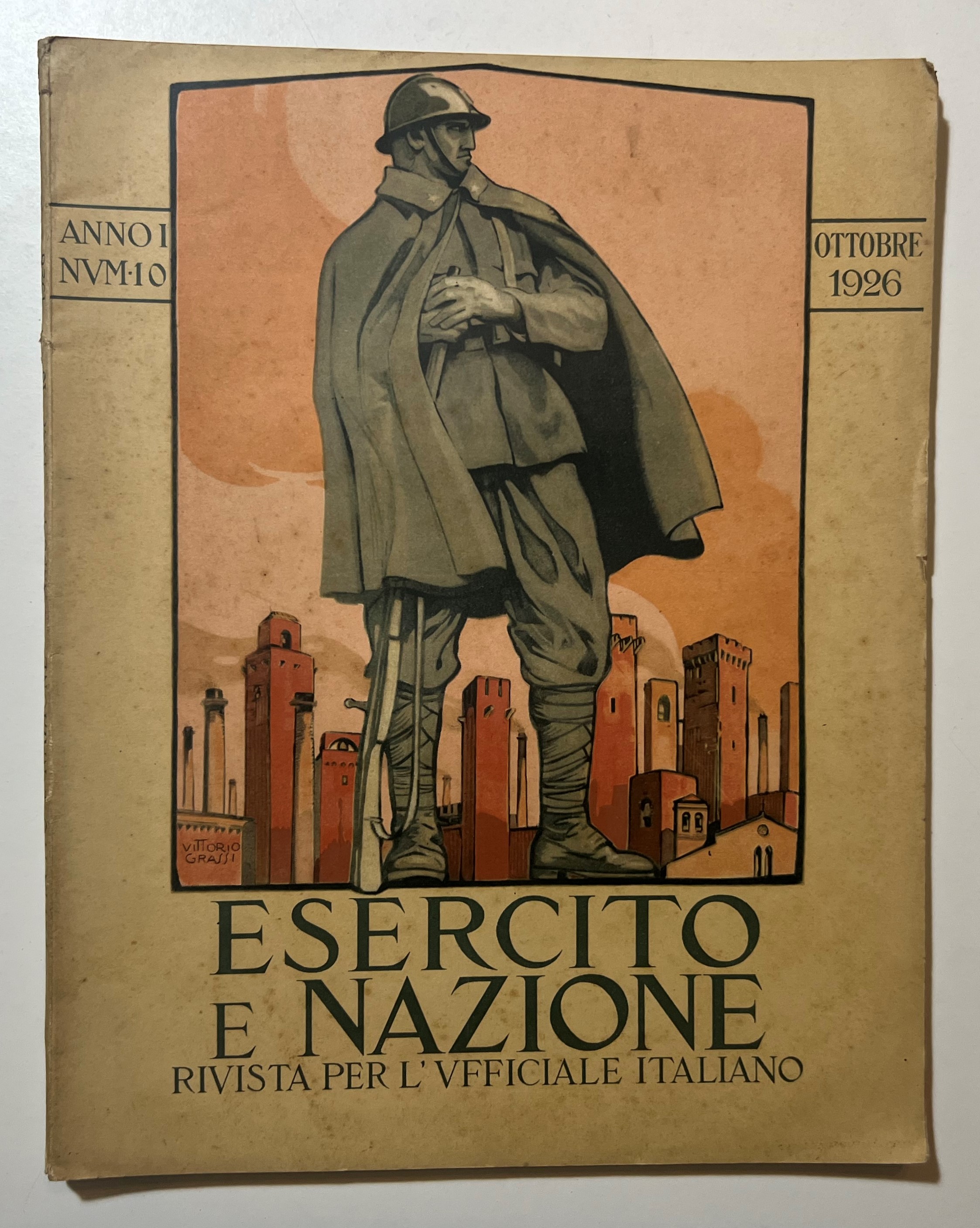 Rivista per l'Ufficiale Italiano - Esercito e Nazione - Anno …