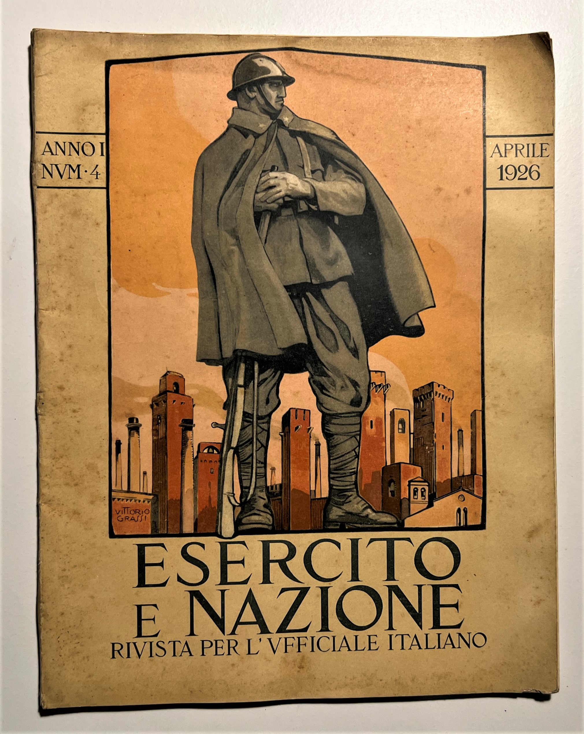 Rivista per l'Ufficiale Italiano - Esercito e Nazione - Anno …