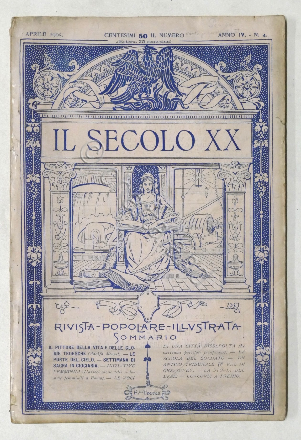 Rivista Popolare Illustrata - Il Secolo XX - Anno IV …