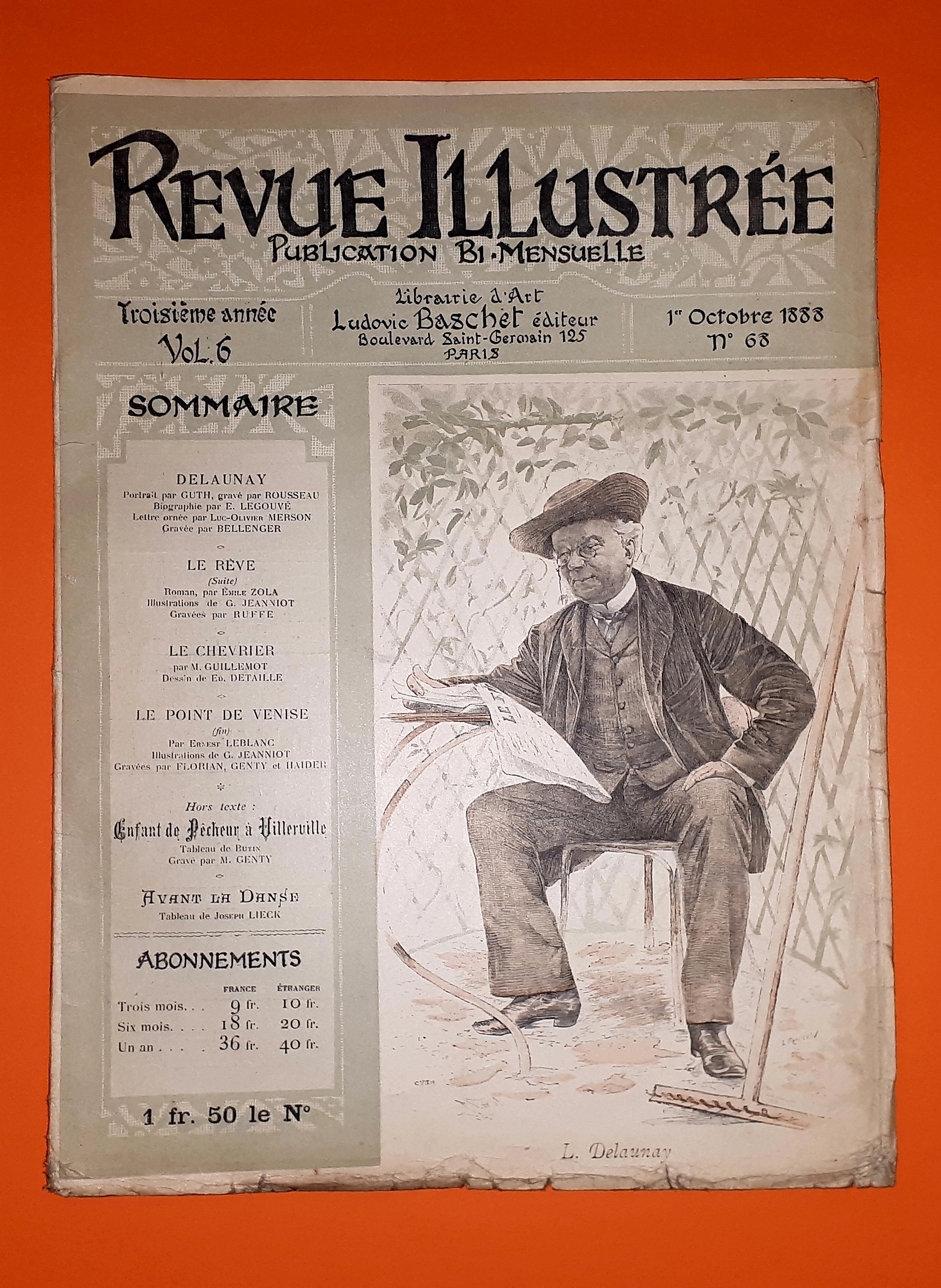 Rivista Revue Illustrée - L. Delaunay - n. 68 - …