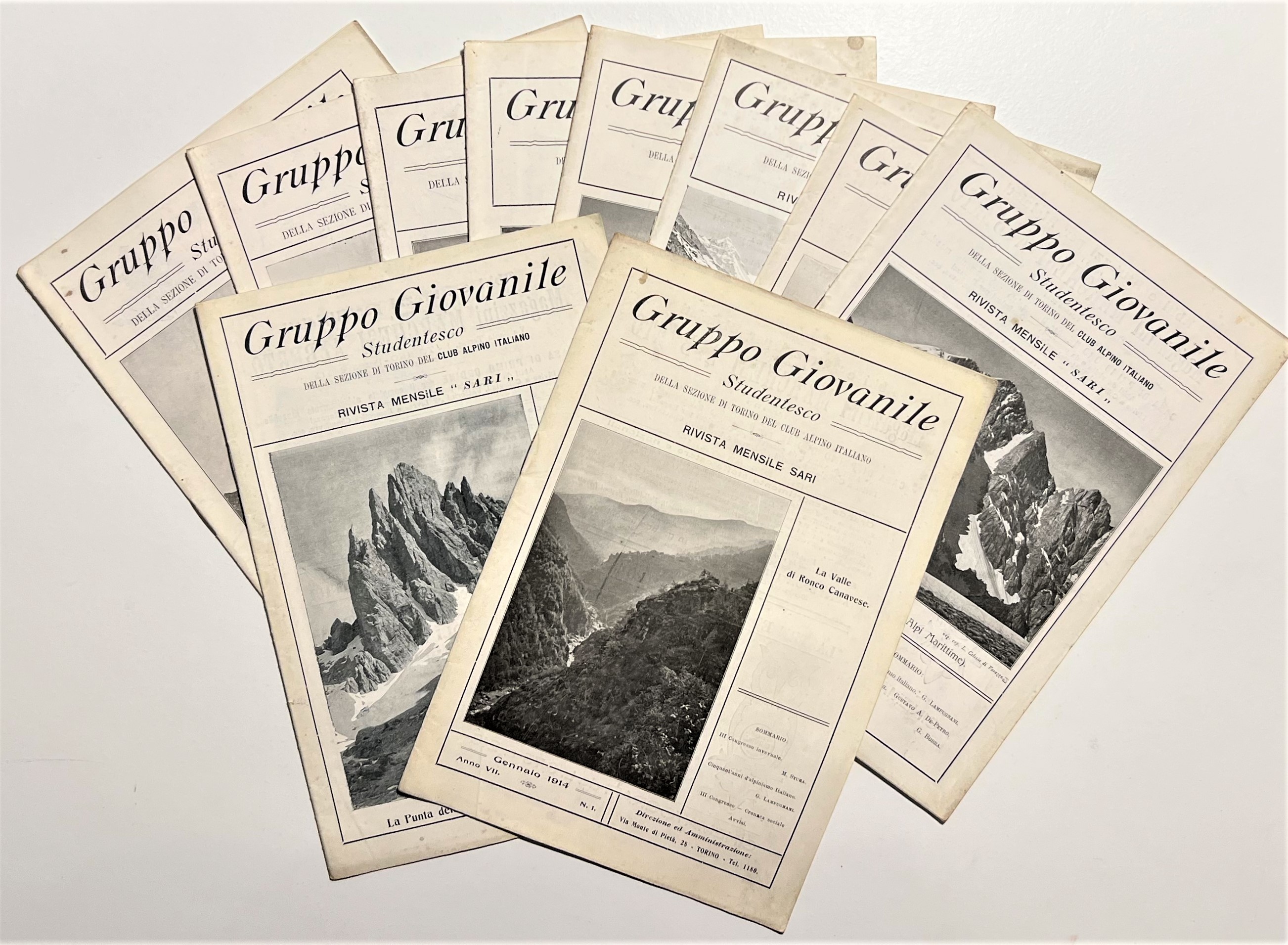 Rivista Sari - Gruppo Giovanile Studentesco del C.A.I. - Annata …