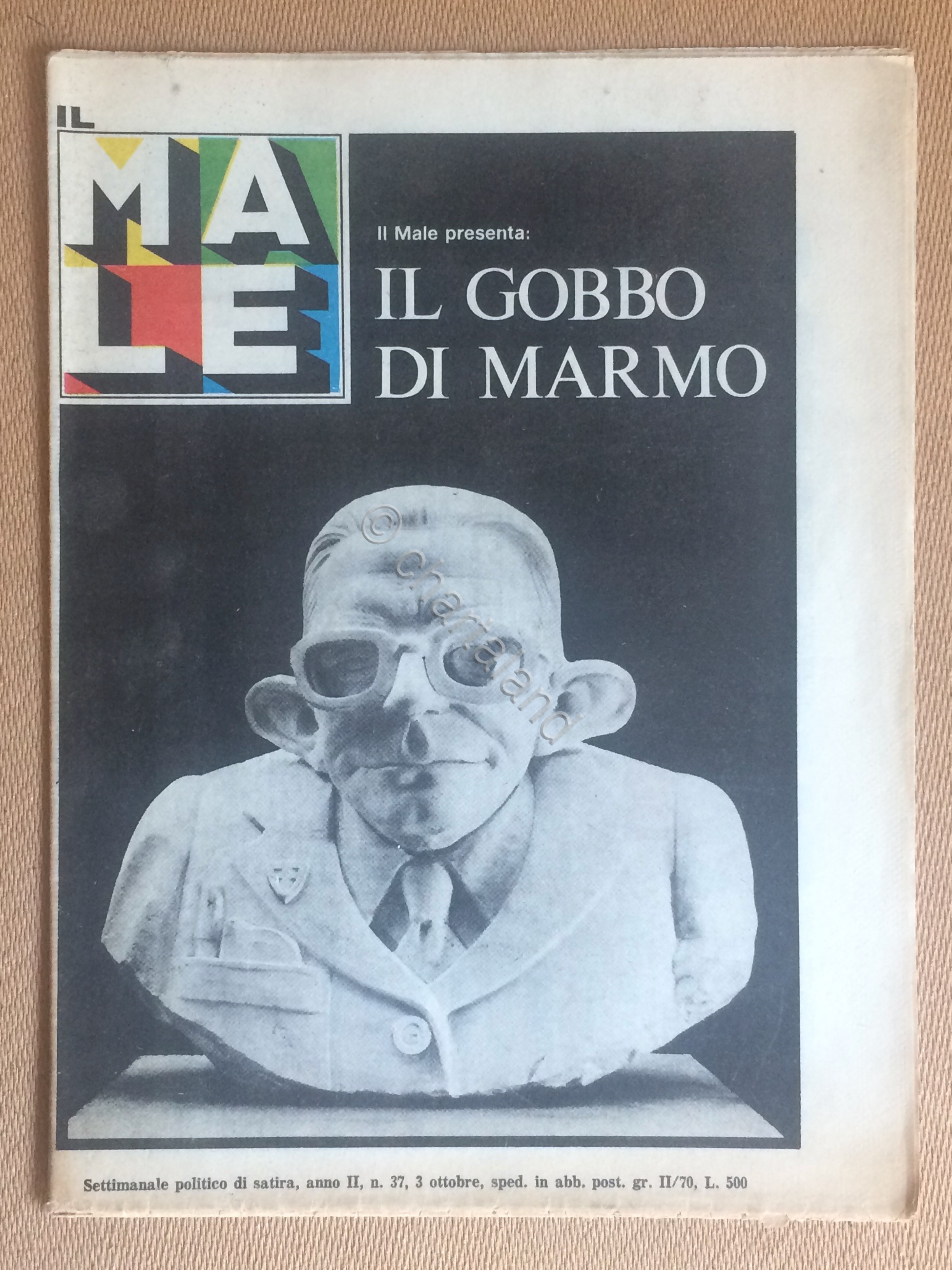 Rivista Satirica Il Male 1979 n. 37