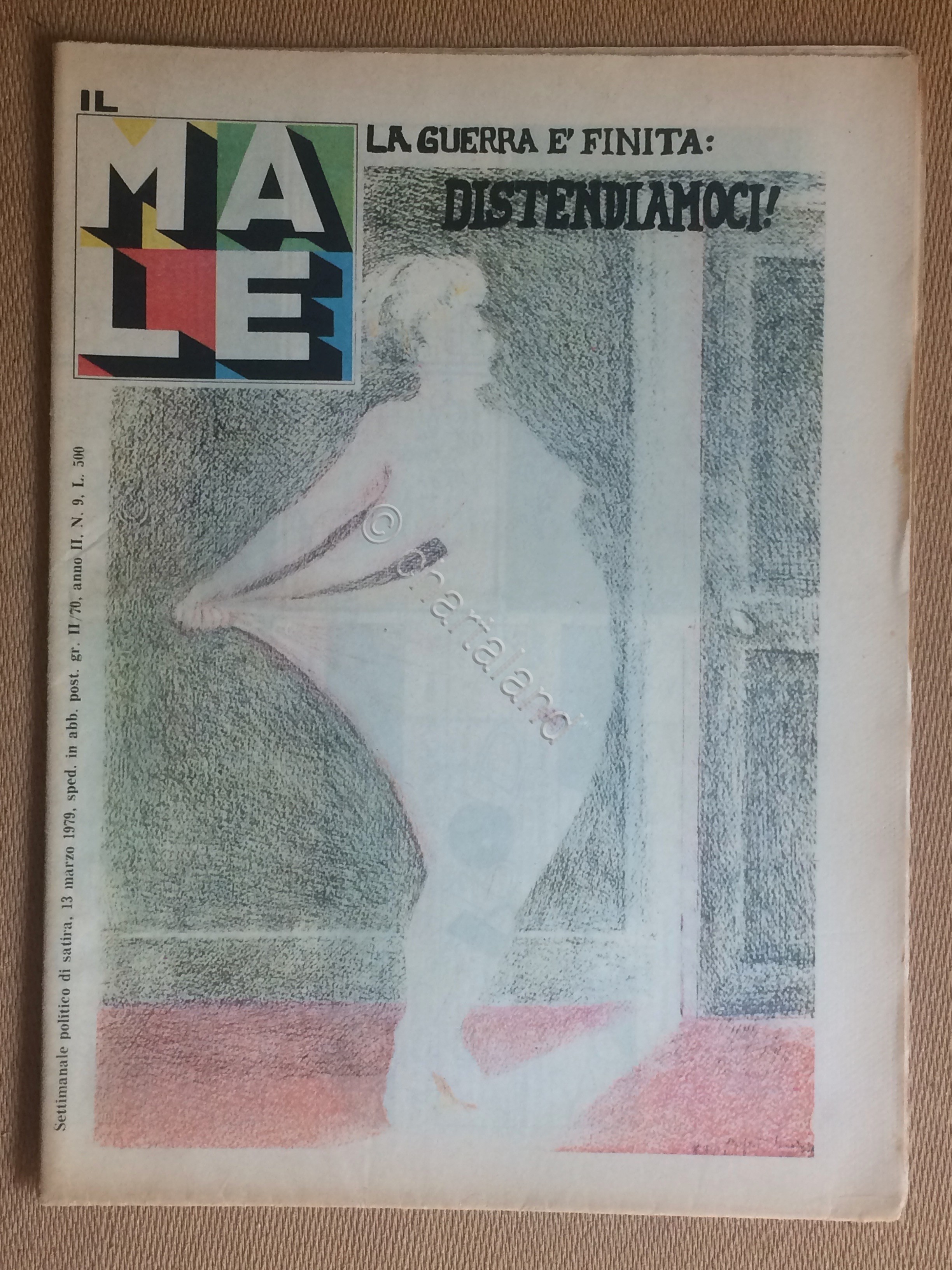 Rivista Satirica Il Male 1979 n. 9