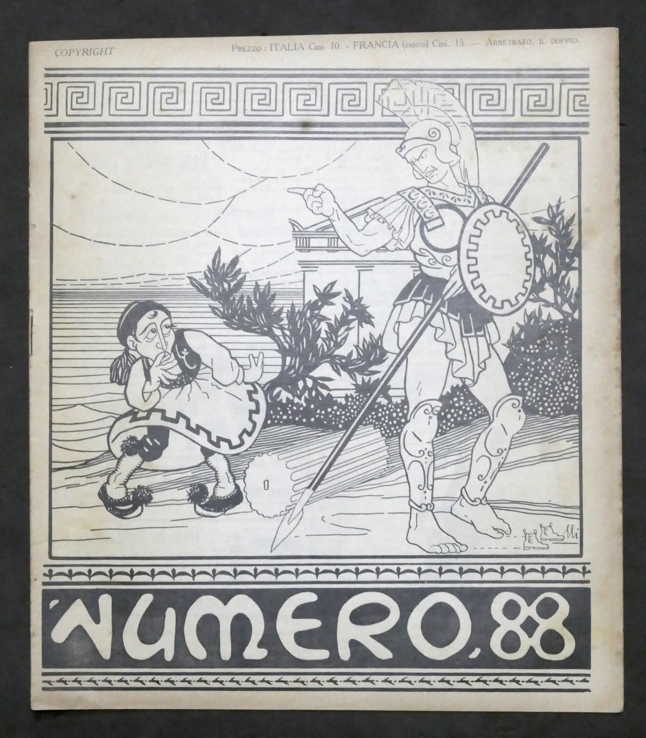 Rivista Satirica Illustrata - Numero N. 88 - 1915 - …