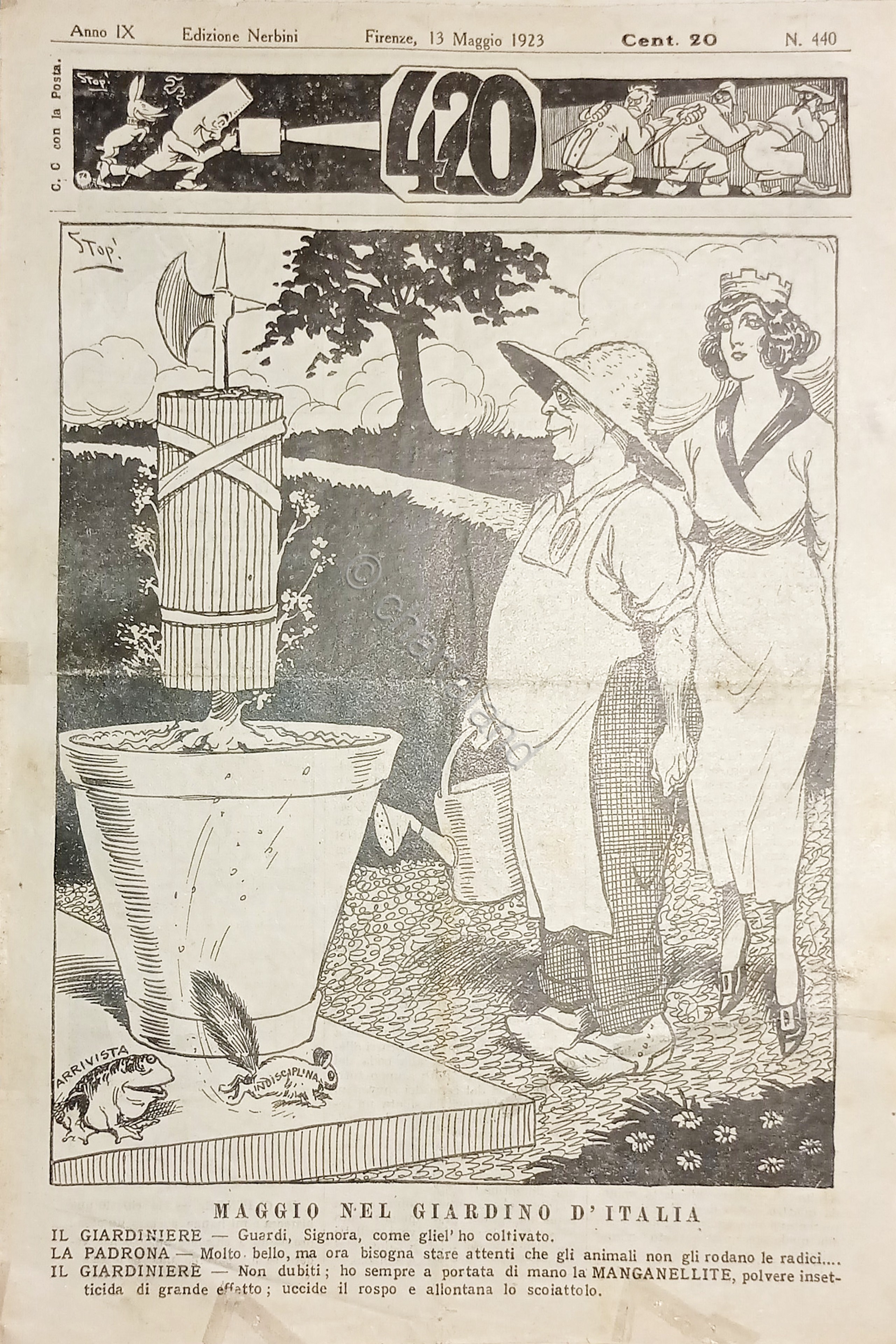 Rivista Satirica Umoristica - IL 420 - Anno IX - …