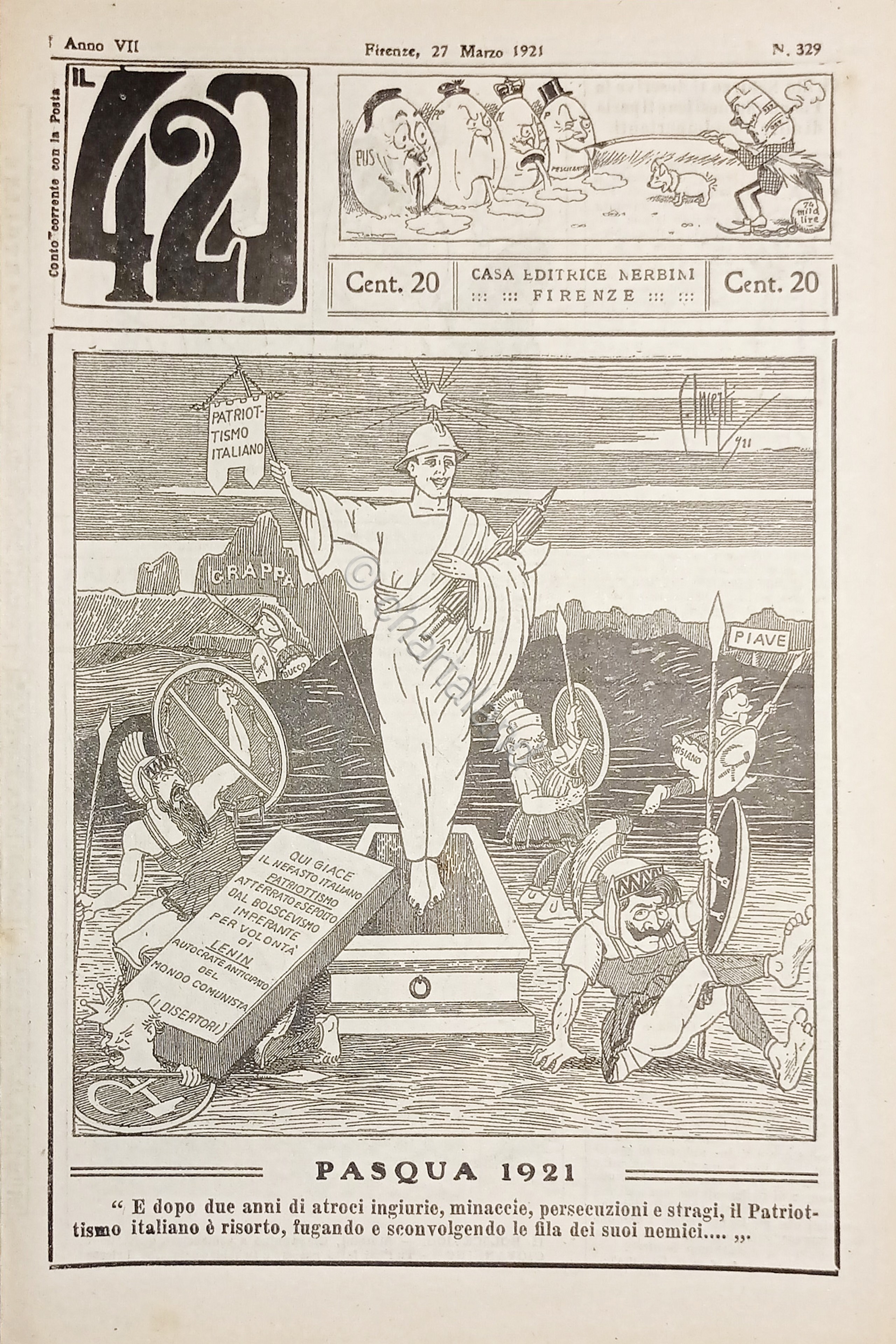 Rivista Satirica Umoristica - IL 420 - Anno VII - …