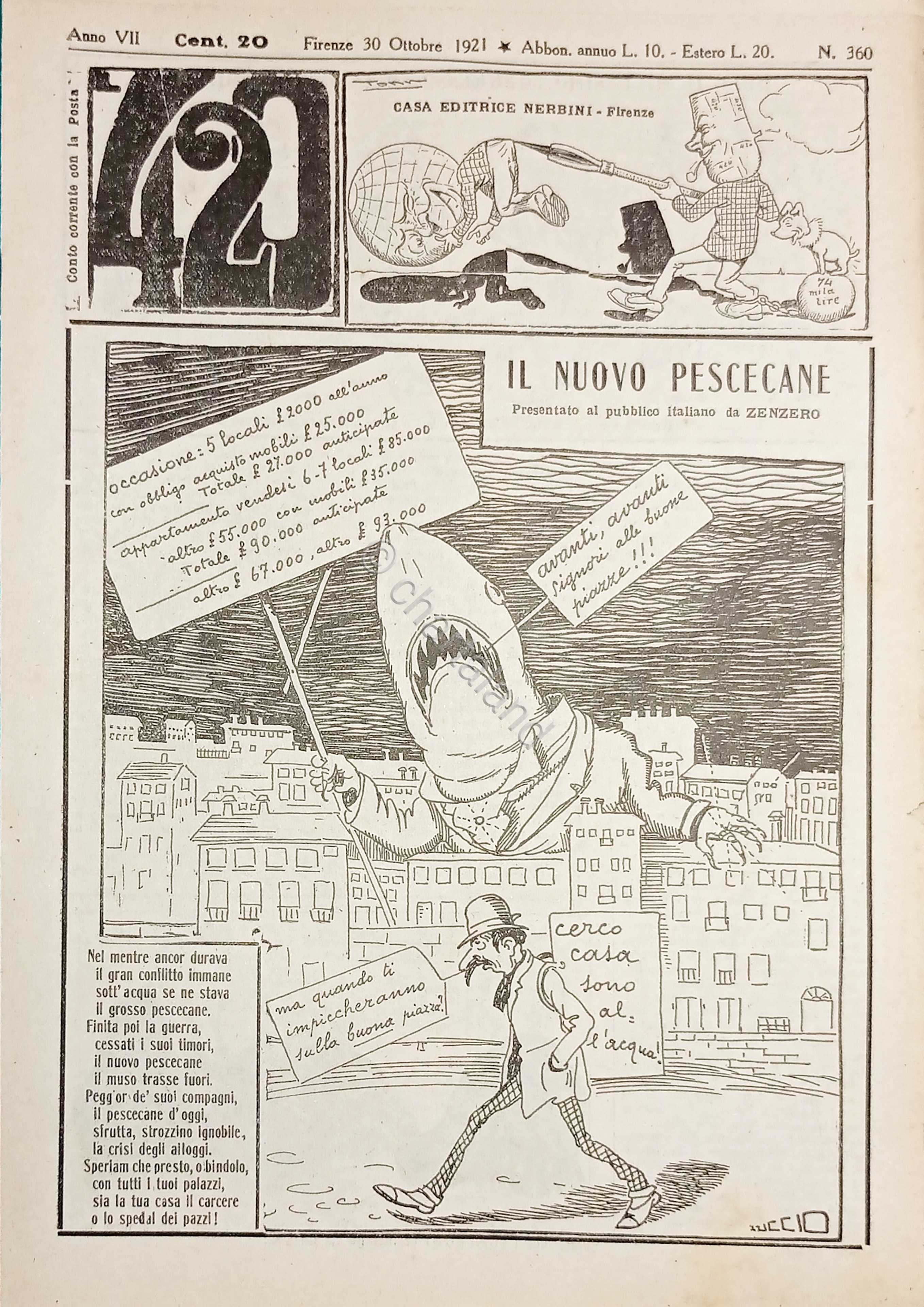 Rivista Satirica Umoristica - IL 420 - Anno VII - …