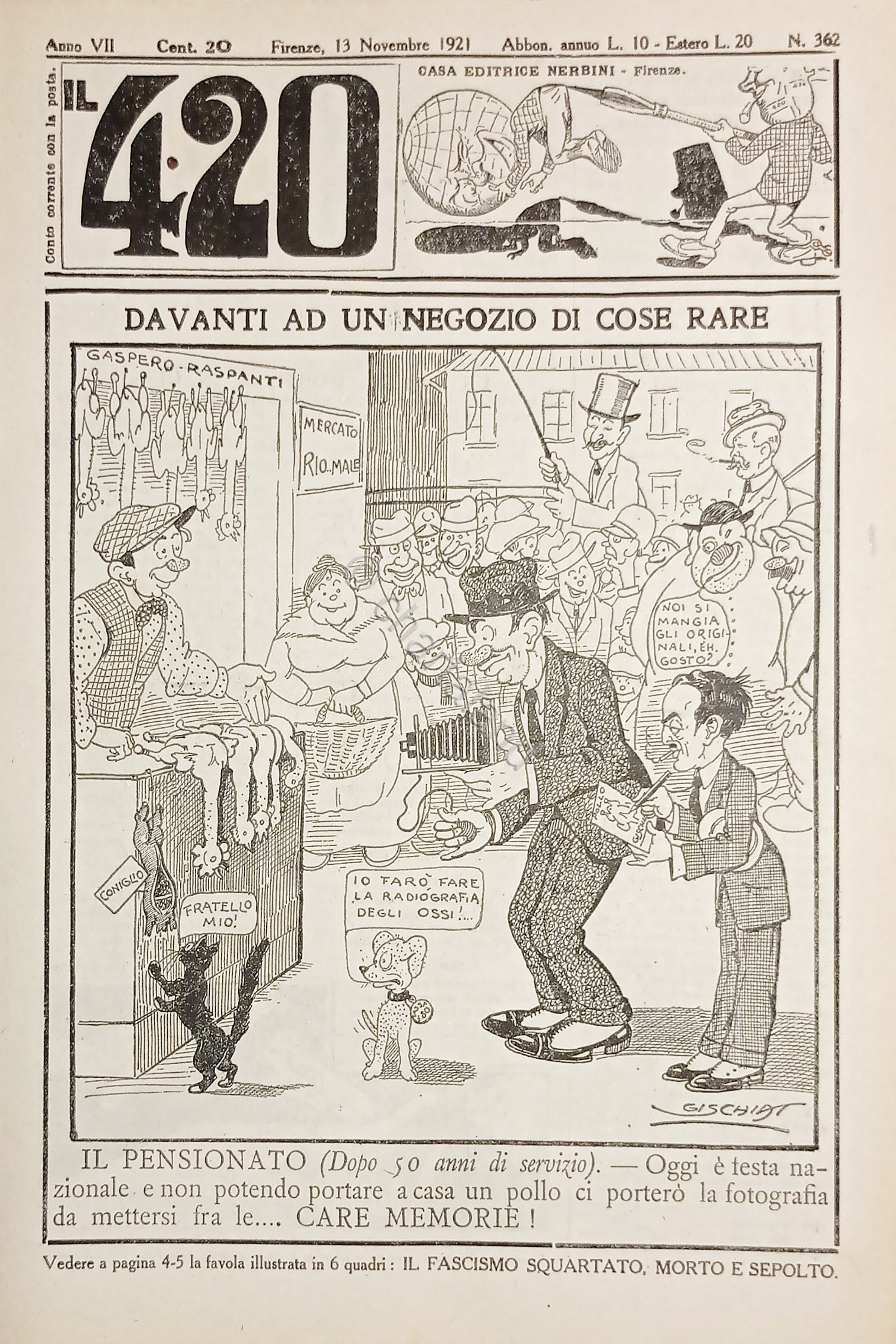 Rivista Satirica Umoristica - IL 420 - Anno VII - …