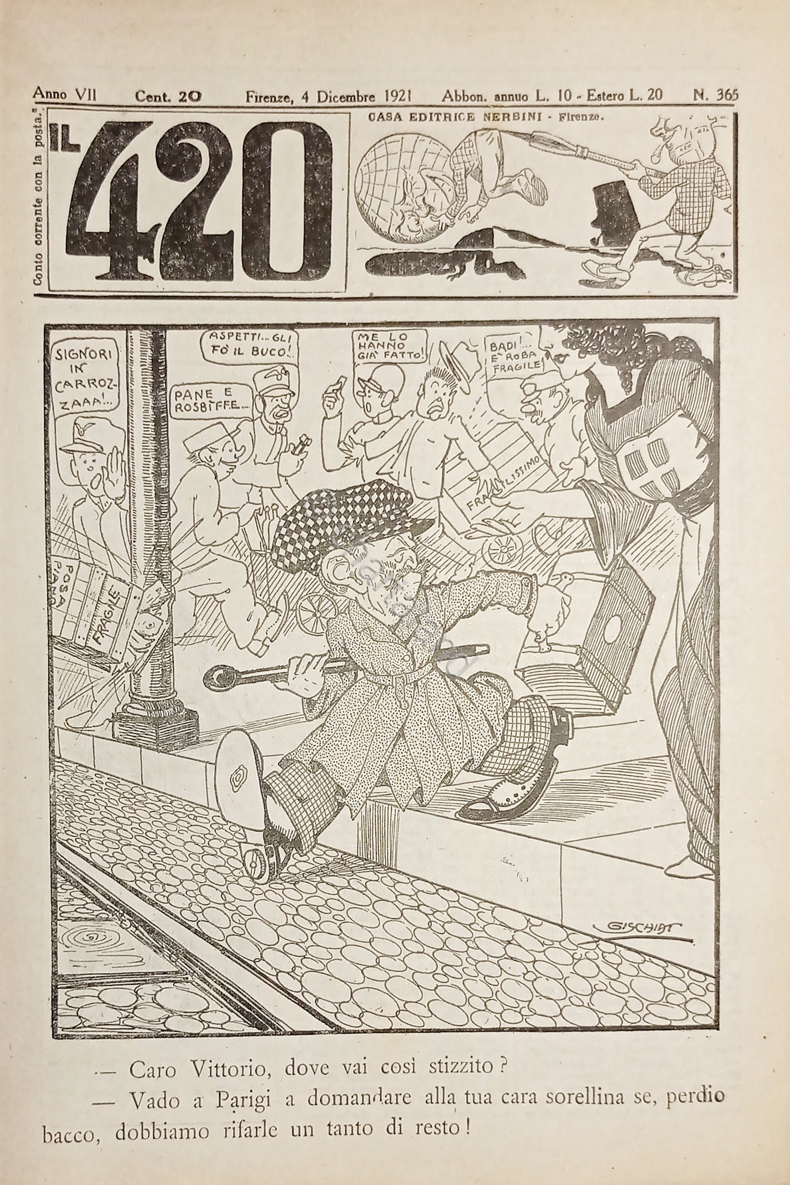 Rivista Satirica Umoristica - IL 420 - Anno VII - …