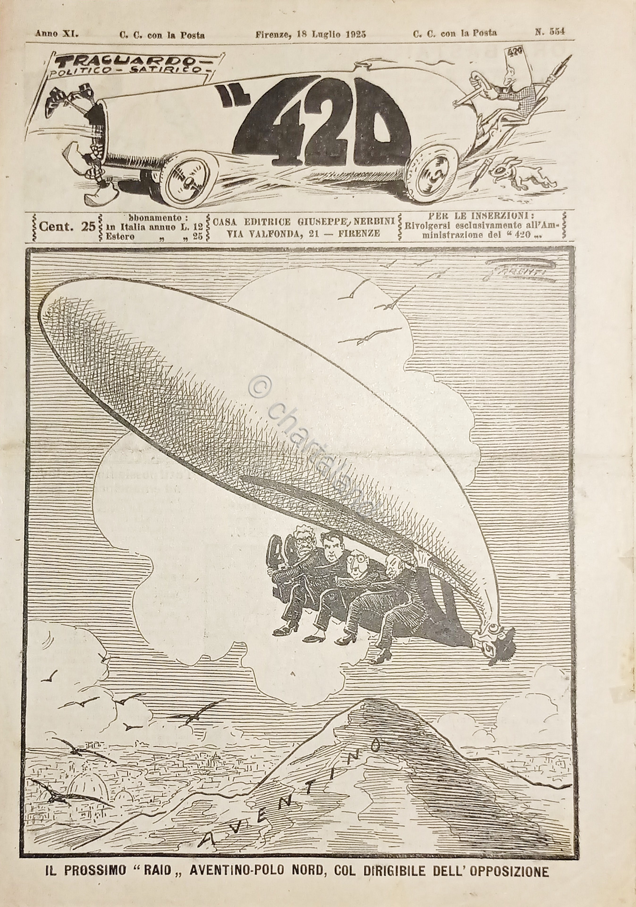 Rivista Satirica Umoristica - IL 420 - Anno XI - …