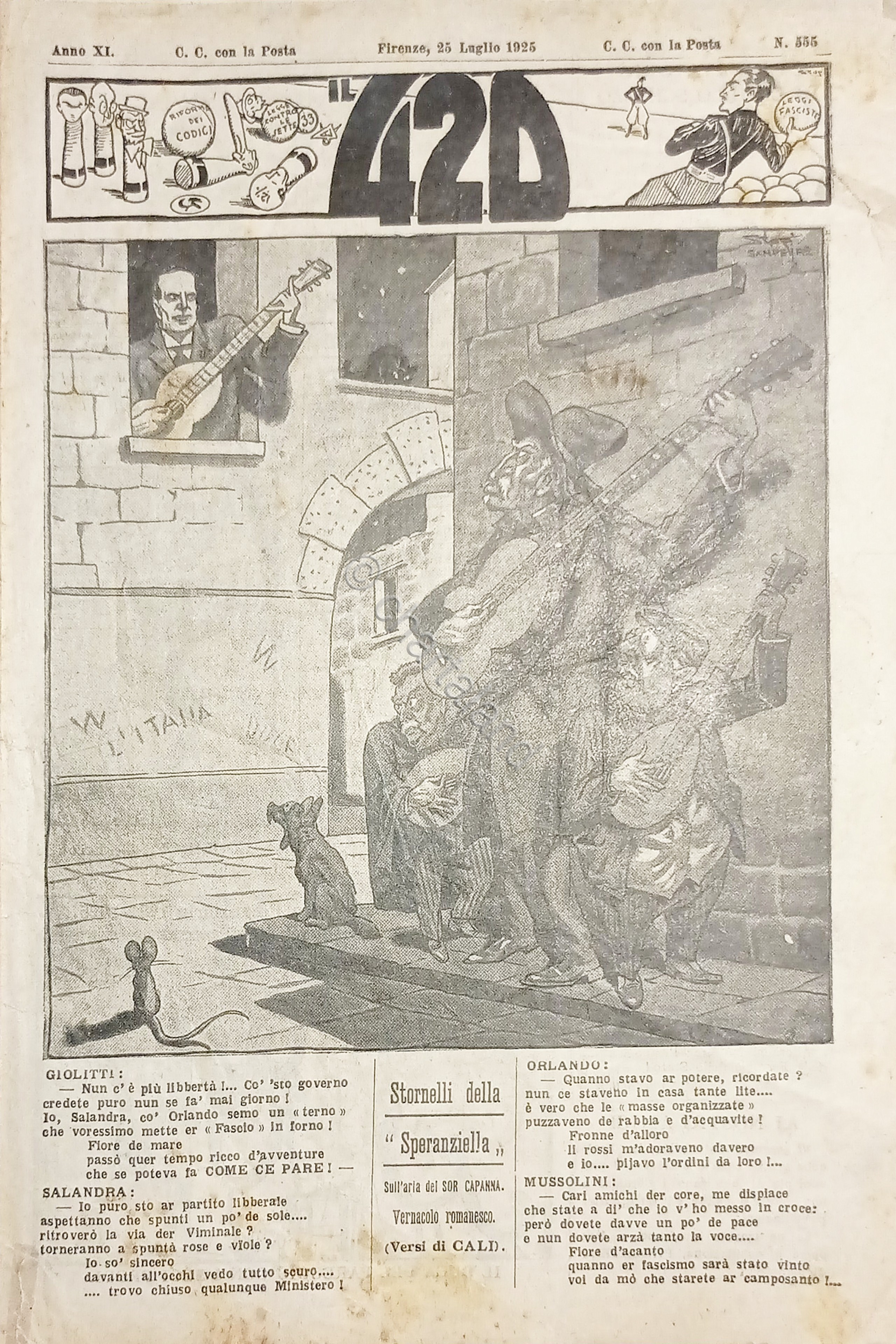 Rivista Satirica Umoristica - IL 420 - Anno XI - …